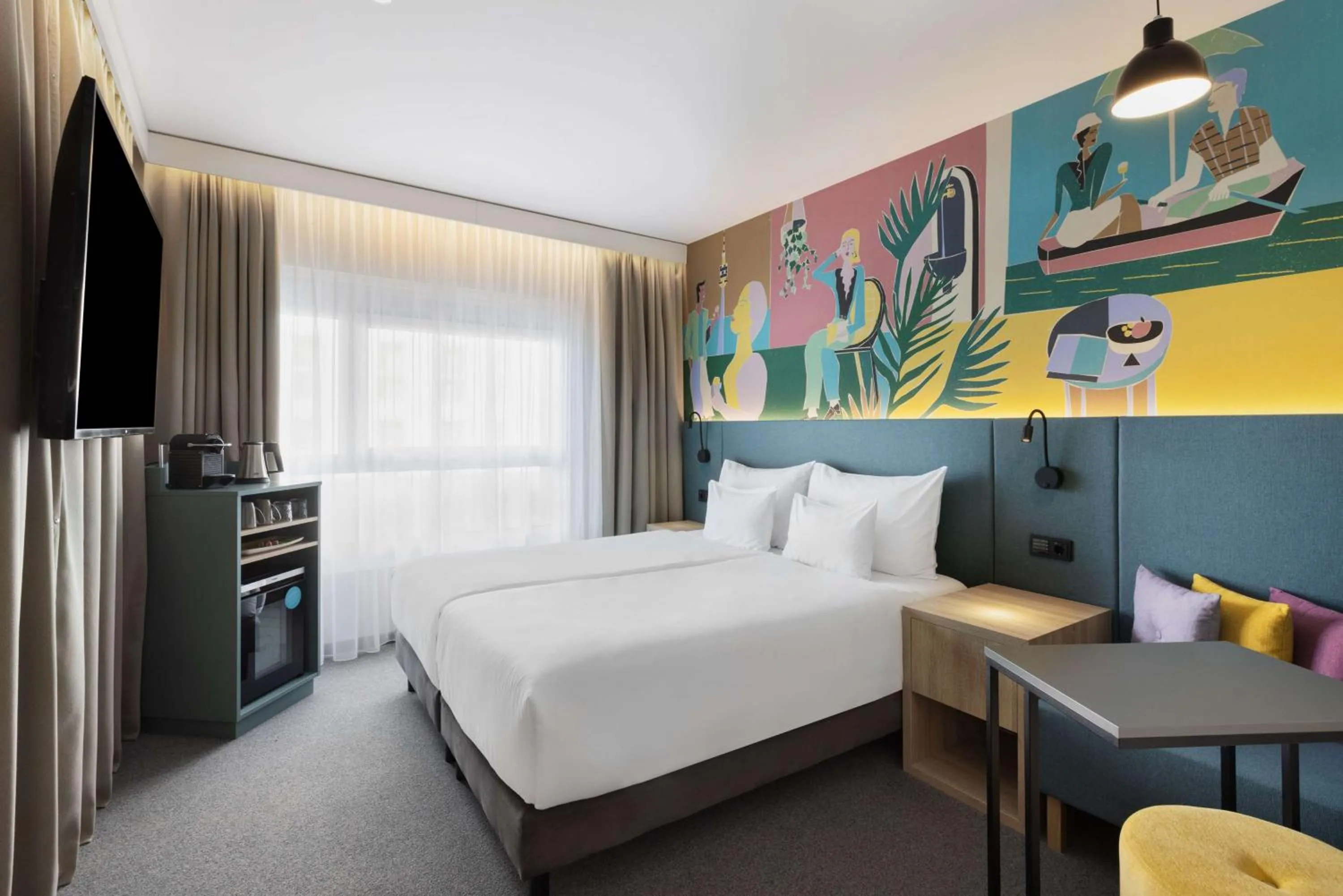 Bed in Spark by Hilton Vienna Donaustadt
