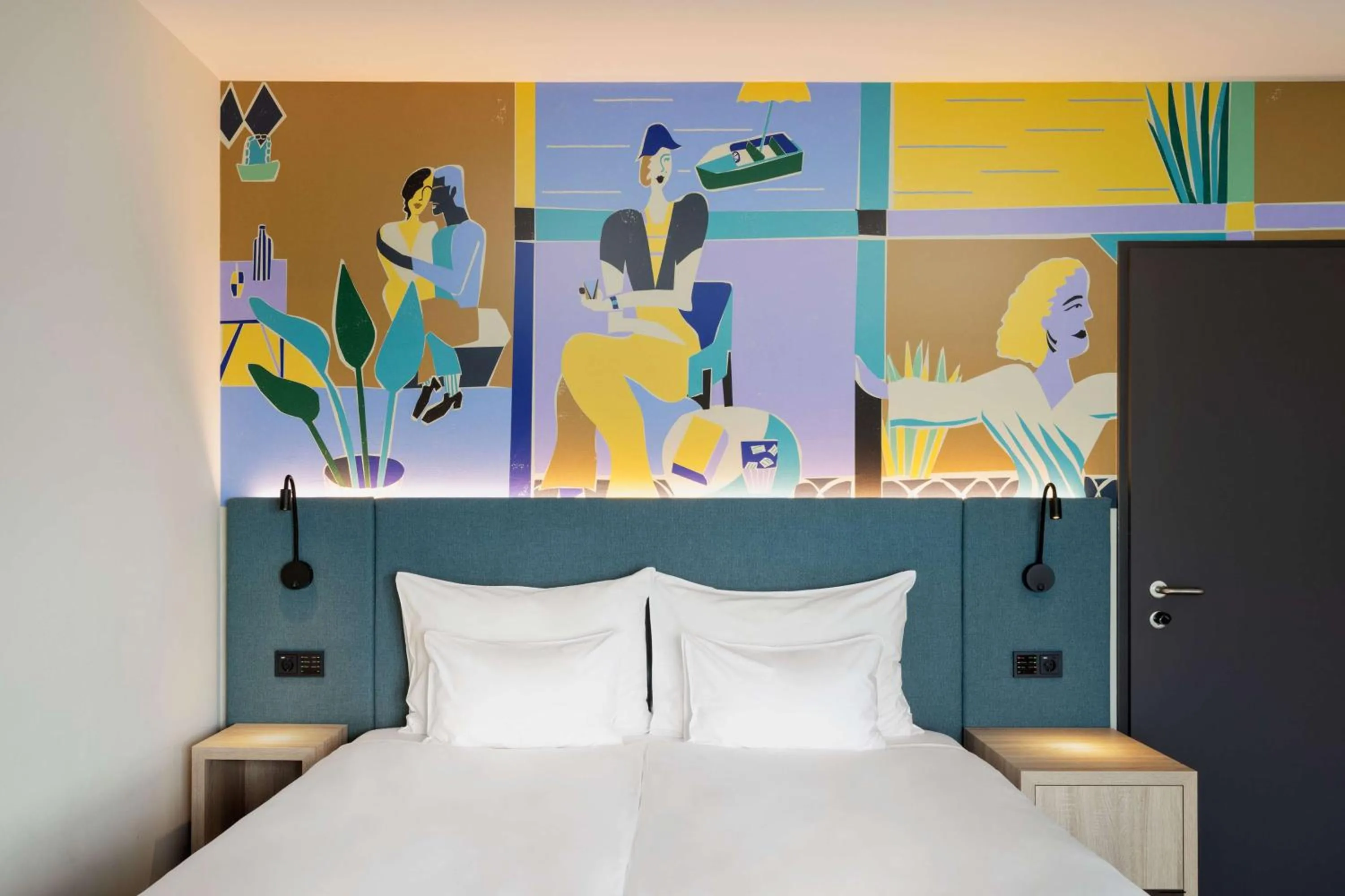 Bed in Spark by Hilton Vienna Donaustadt