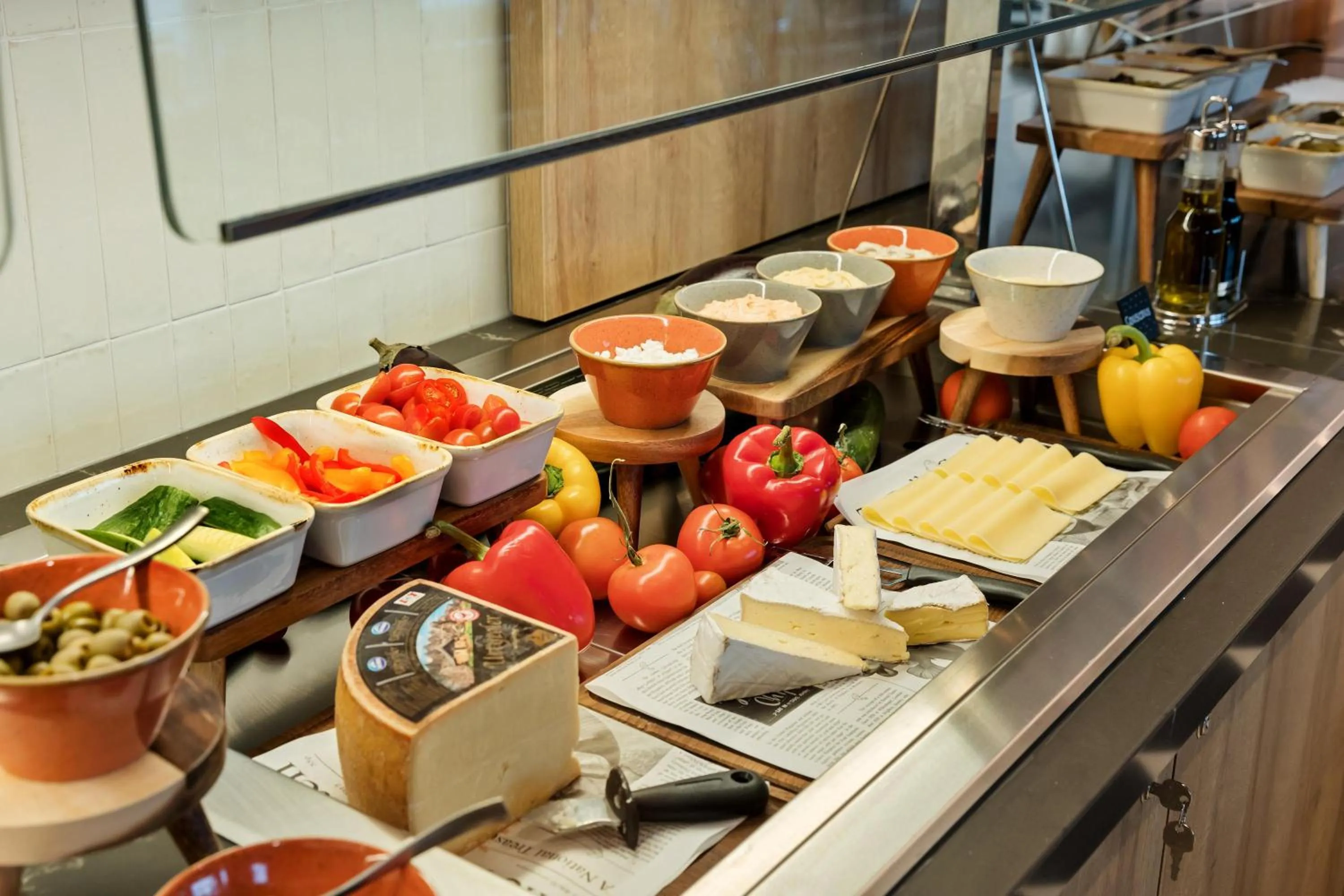 Restaurant/places to eat in Spark by Hilton Vienna Donaustadt