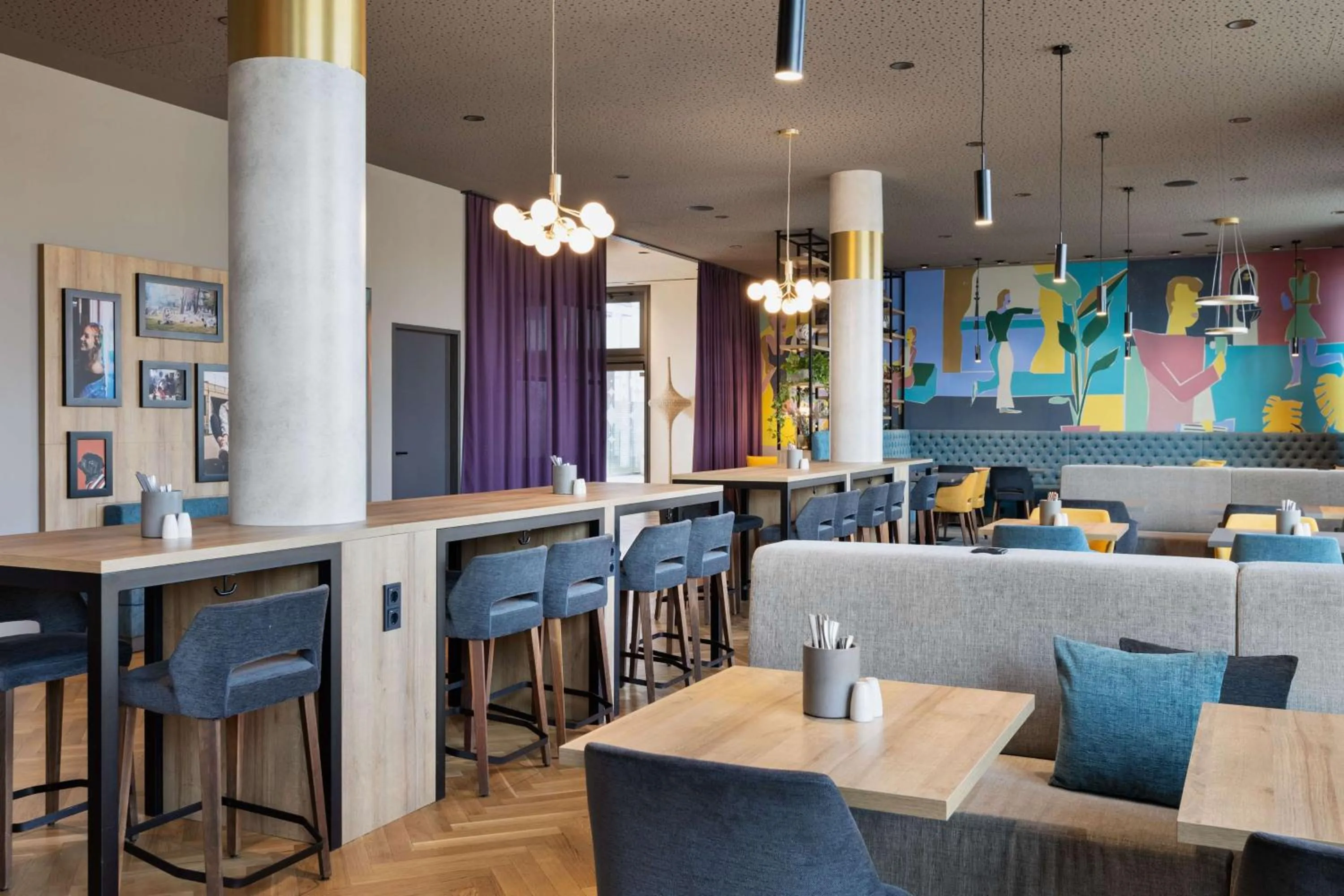 Restaurant/places to eat in Spark by Hilton Vienna Donaustadt