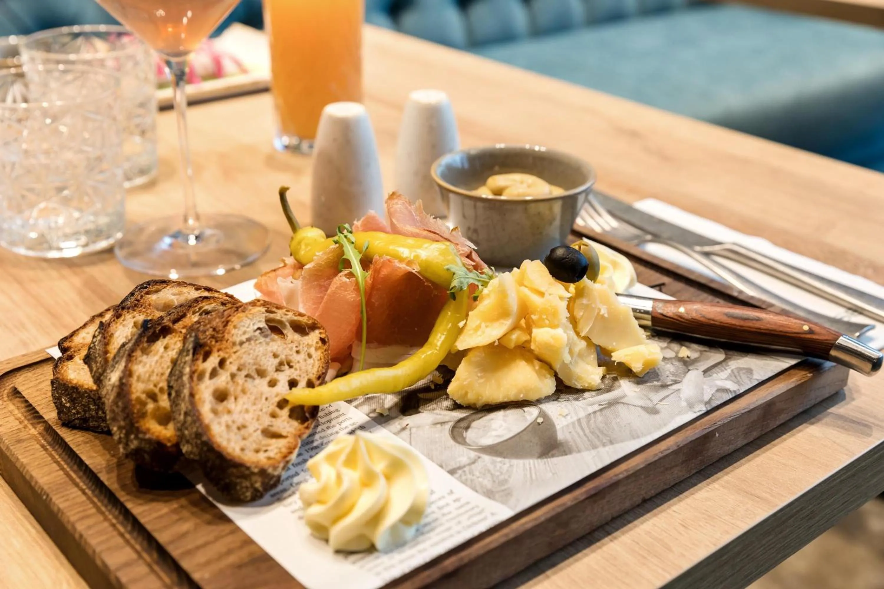 Restaurant/places to eat in Spark by Hilton Vienna Donaustadt