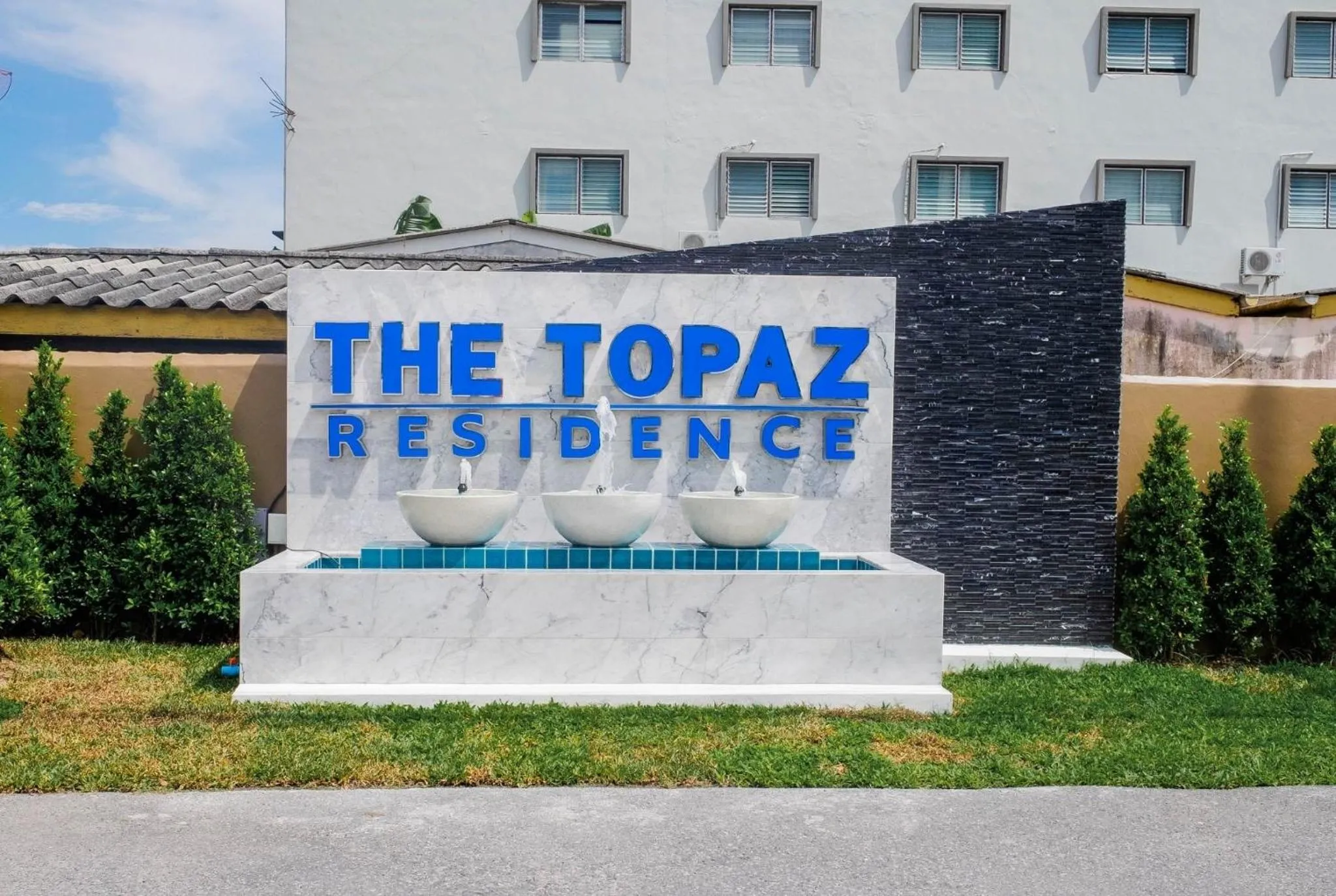Facade/entrance in The Topaz Residence Phuket Town