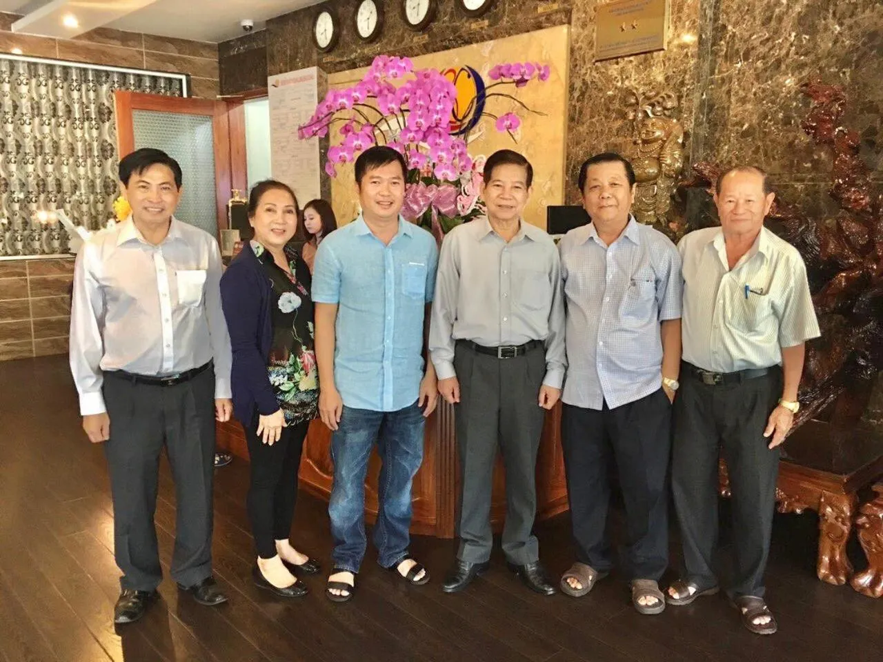 Lobby or reception in Long Bao Chau Hotel