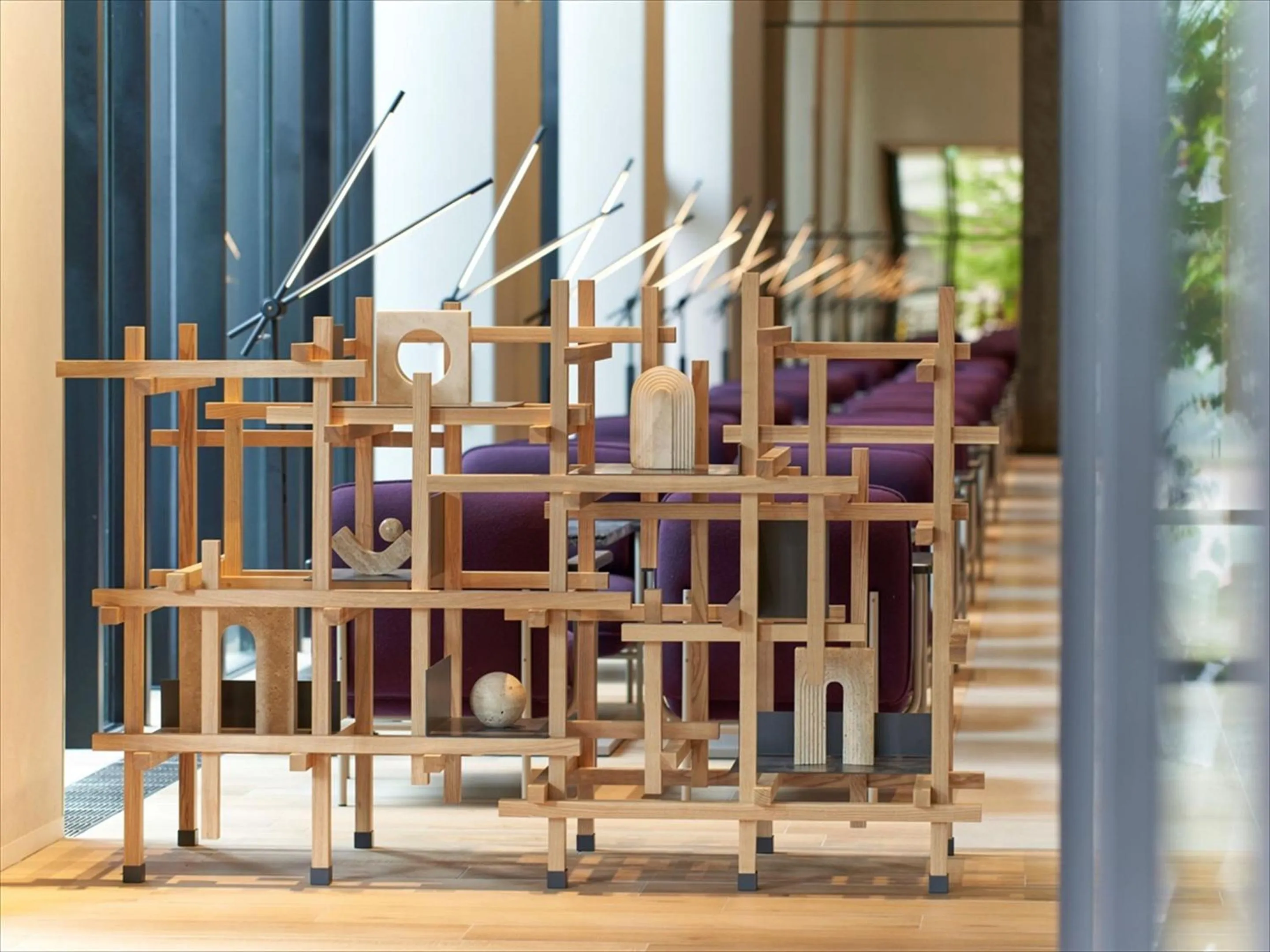 Lobby or reception in CROSS Life Hakata Tenjin