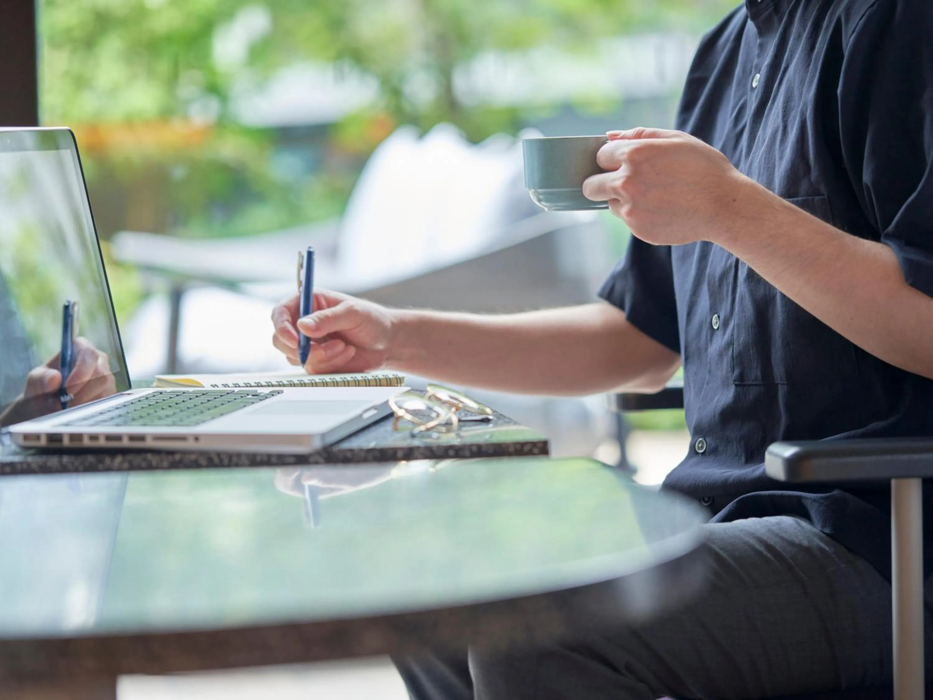 Lobby or reception in CROSS Life Hakata Tenjin