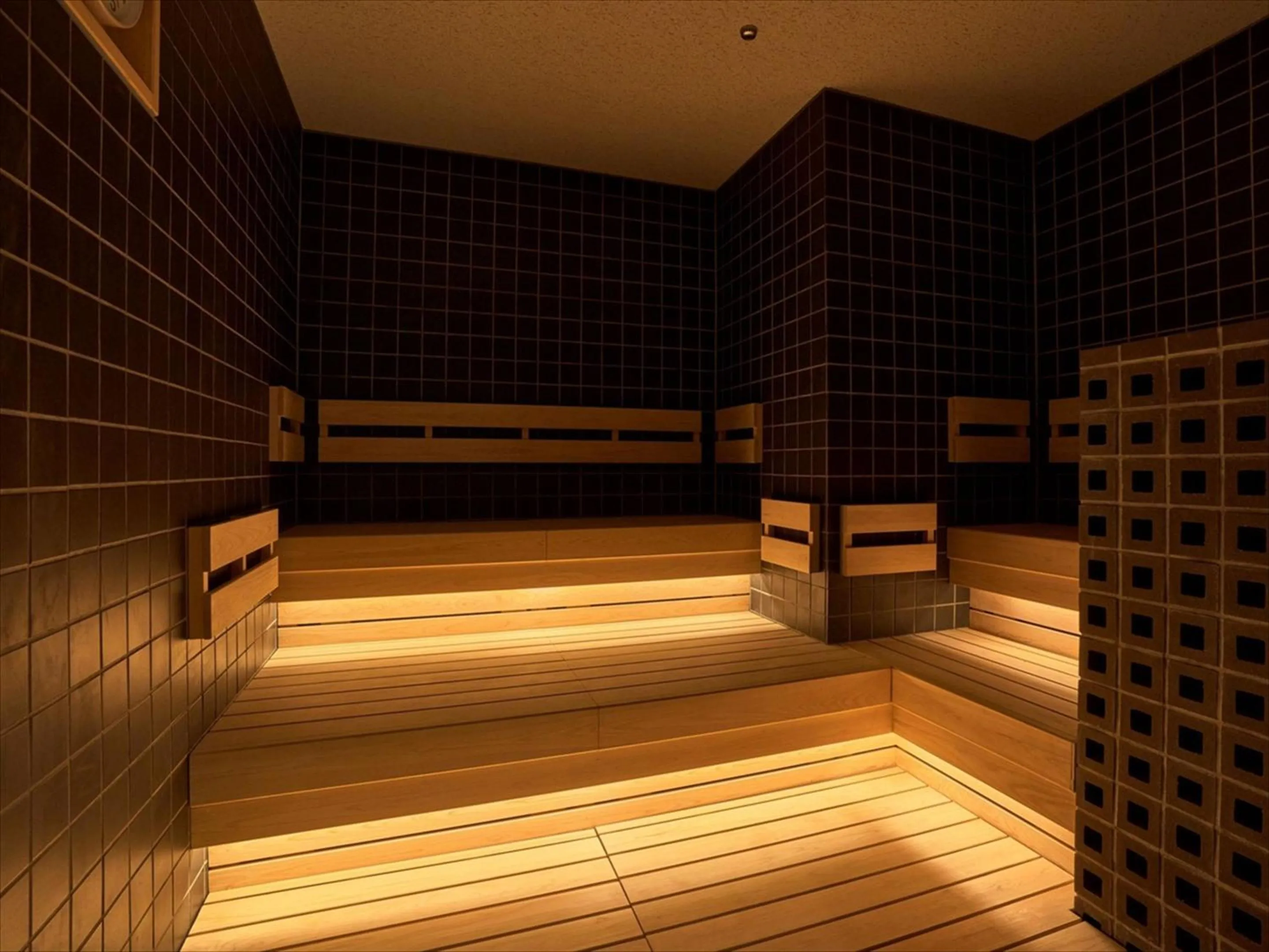 Sauna in CROSS Life Hakata Tenjin