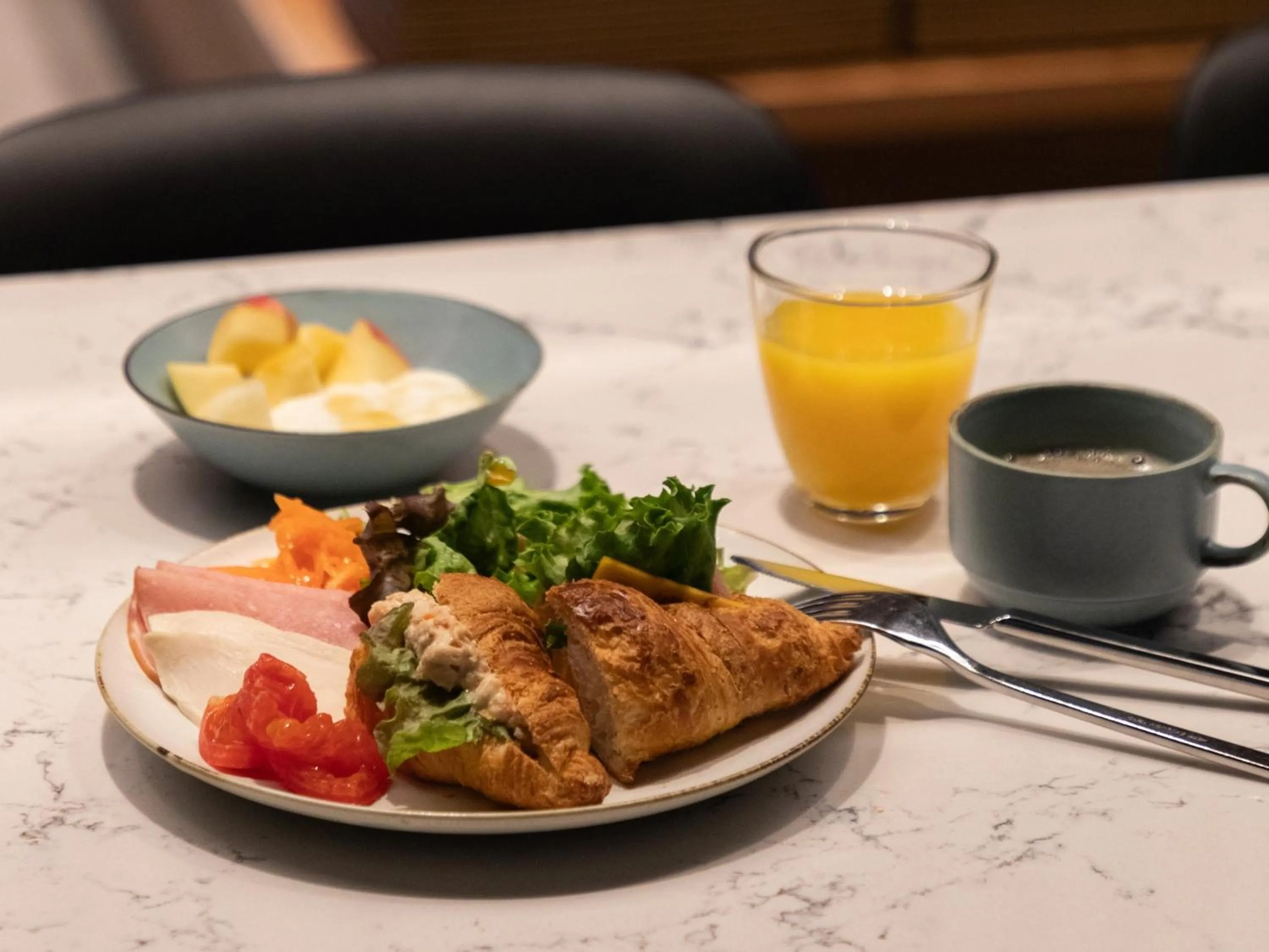 Breakfast in CROSS Life Hakata Tenjin