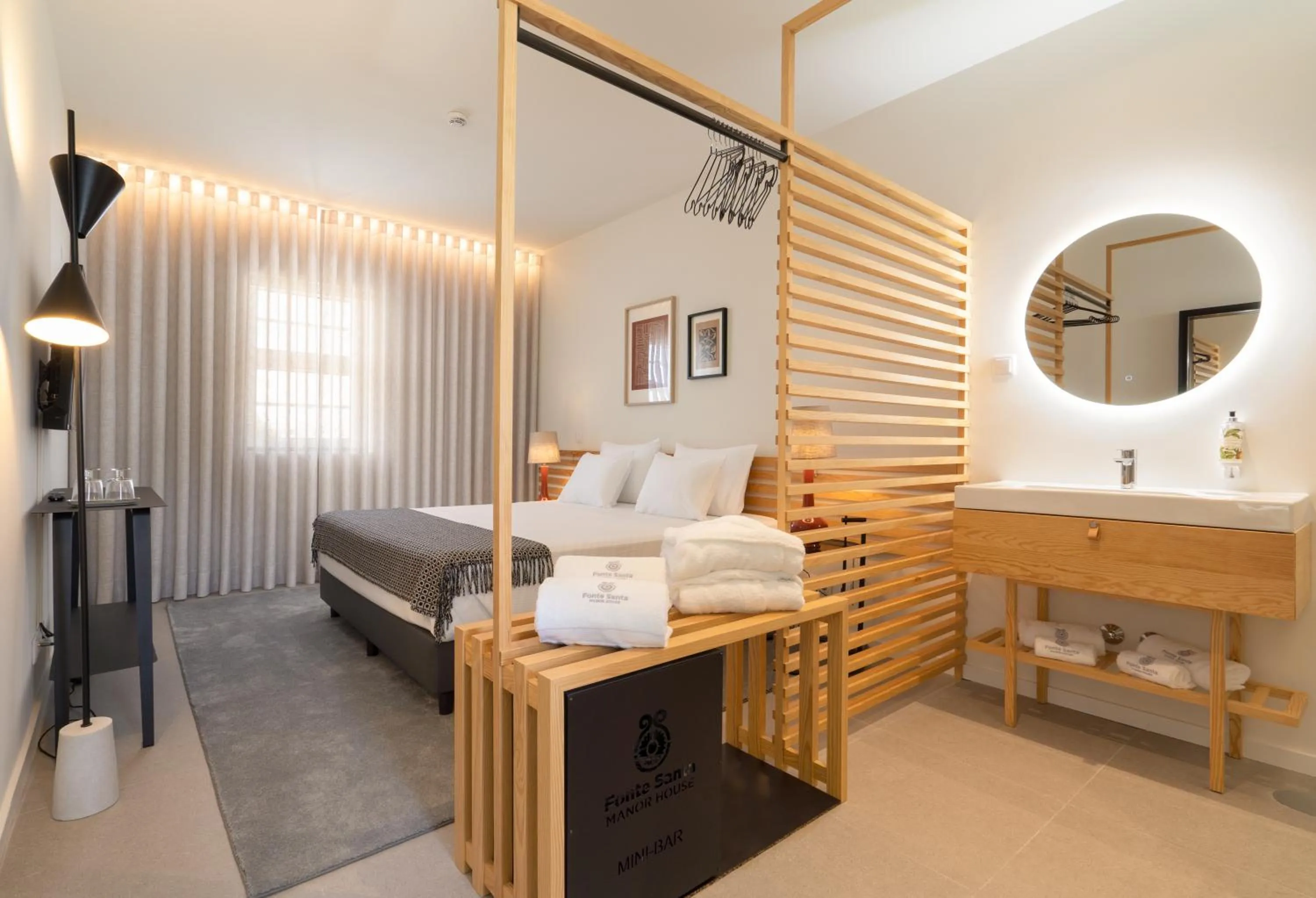 Bedroom, Bed in FONTE SANTA Manor House