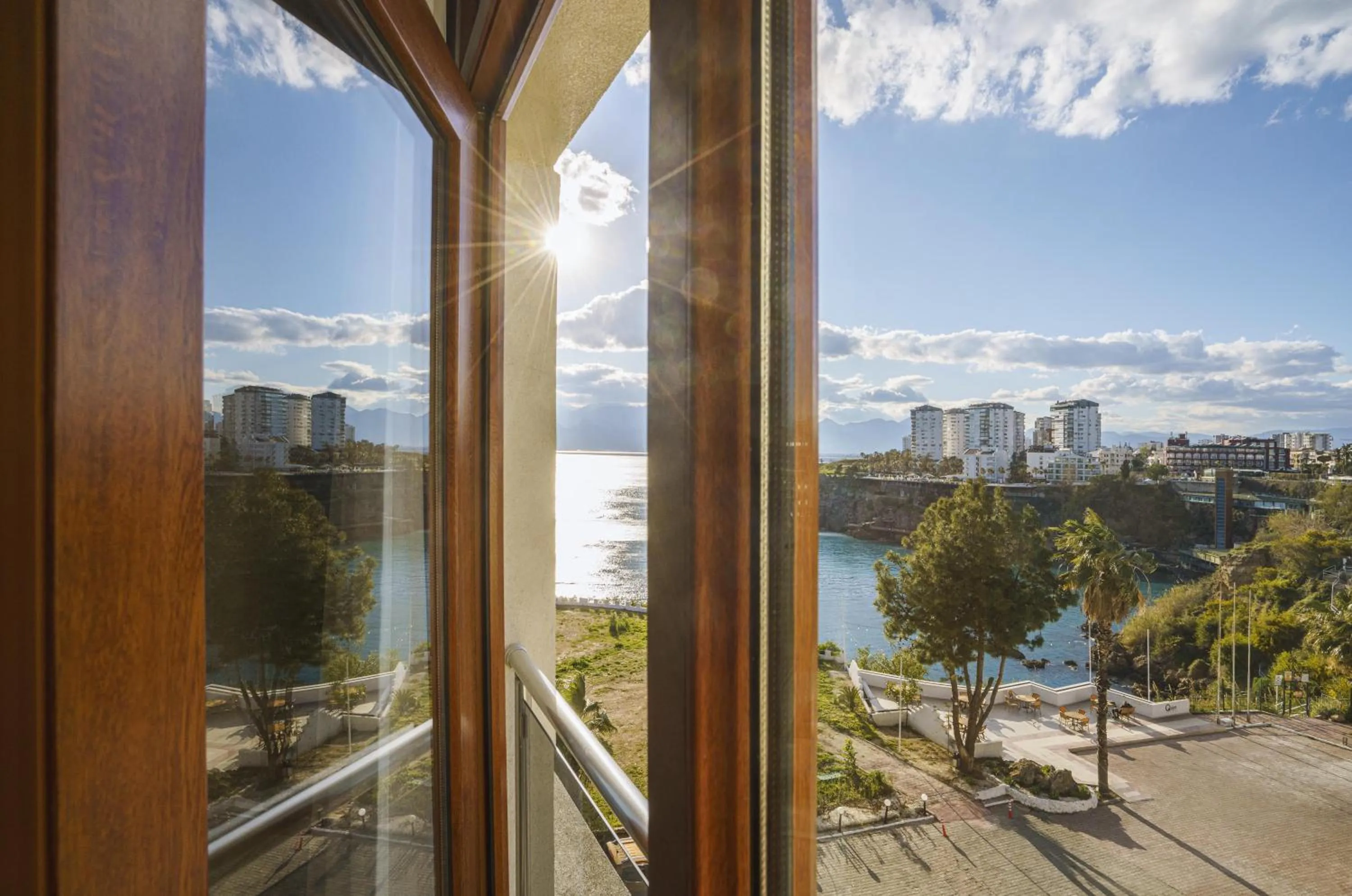 View (from property/room) in Qinn Hotel