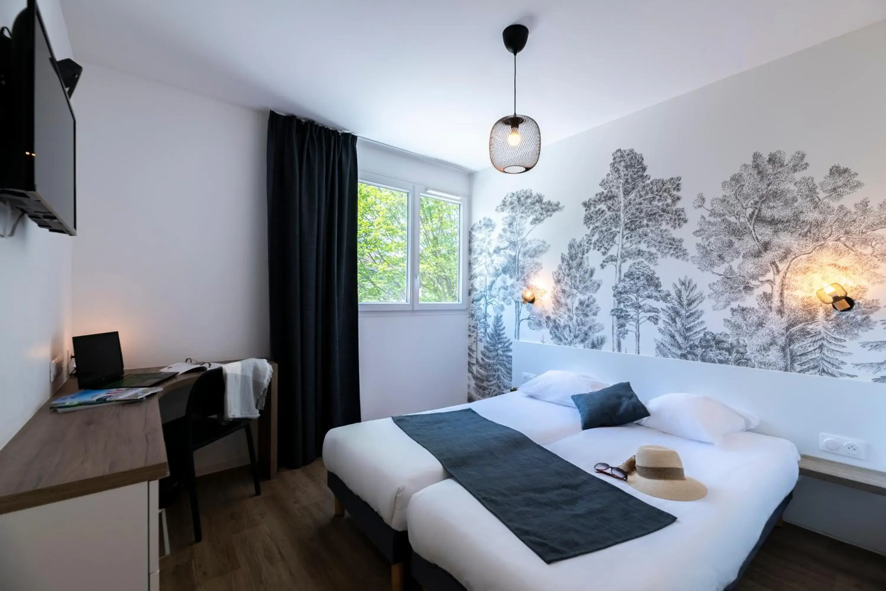 Double or Twin Room in Lagrange Apart Hôtel Mulhouse Saint Sauveur Double or Twin Room in Lagrange Apart Hôtel Mulhouse Saint Sauveur