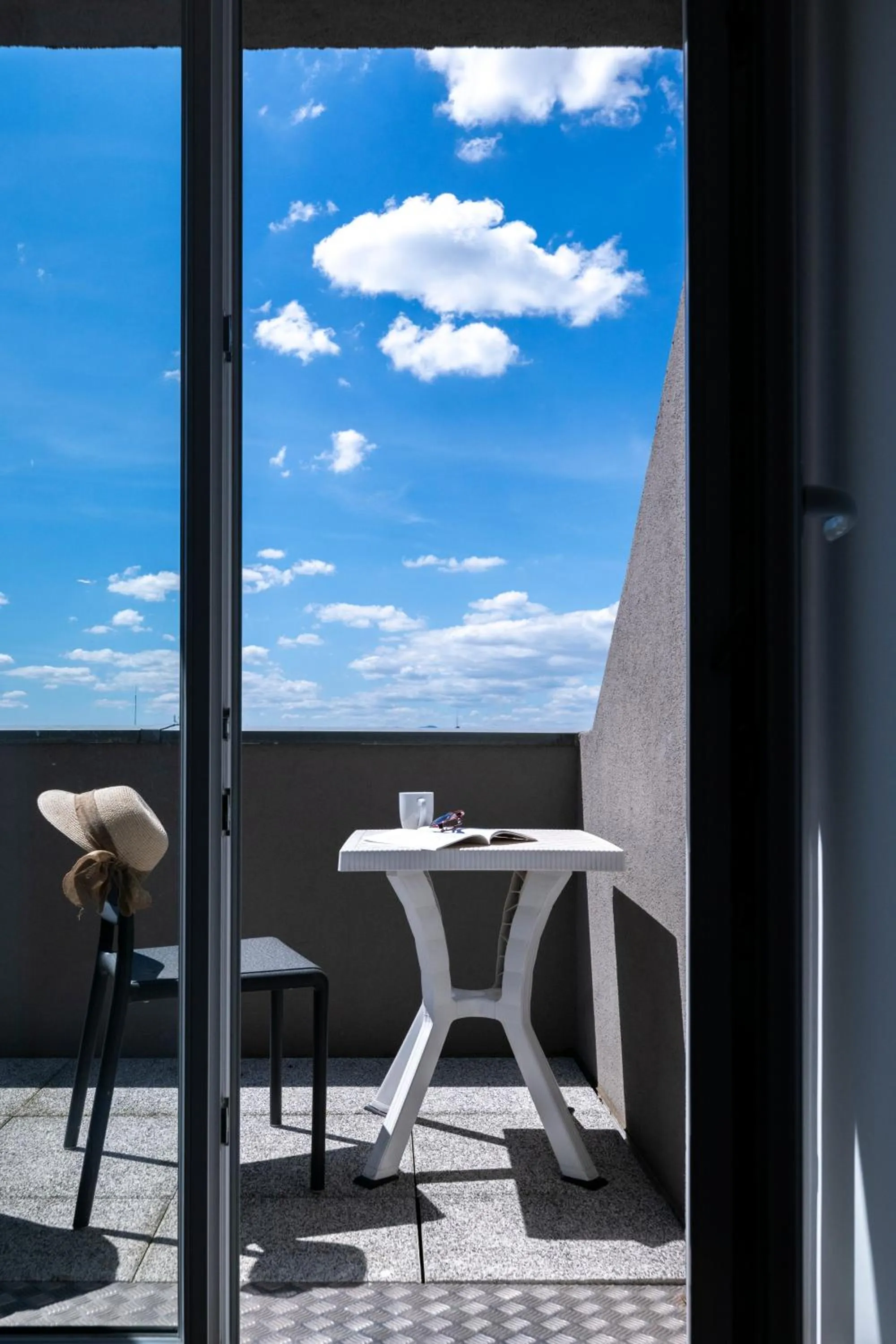 Balcony/Terrace in Lagrange Apart Hôtel Mulhouse Saint Sauveur