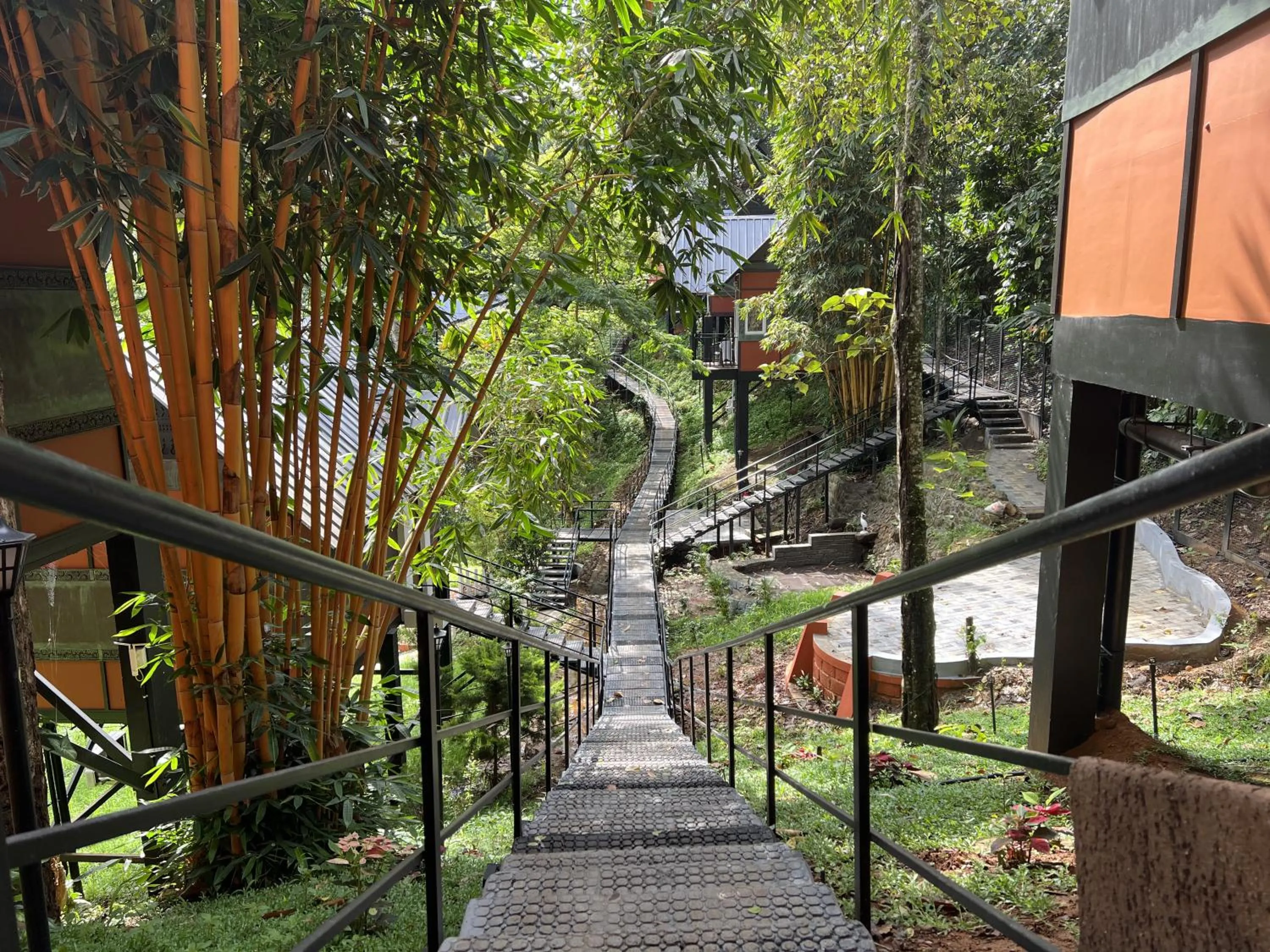 Floor plan in Santhi Hill View Resort