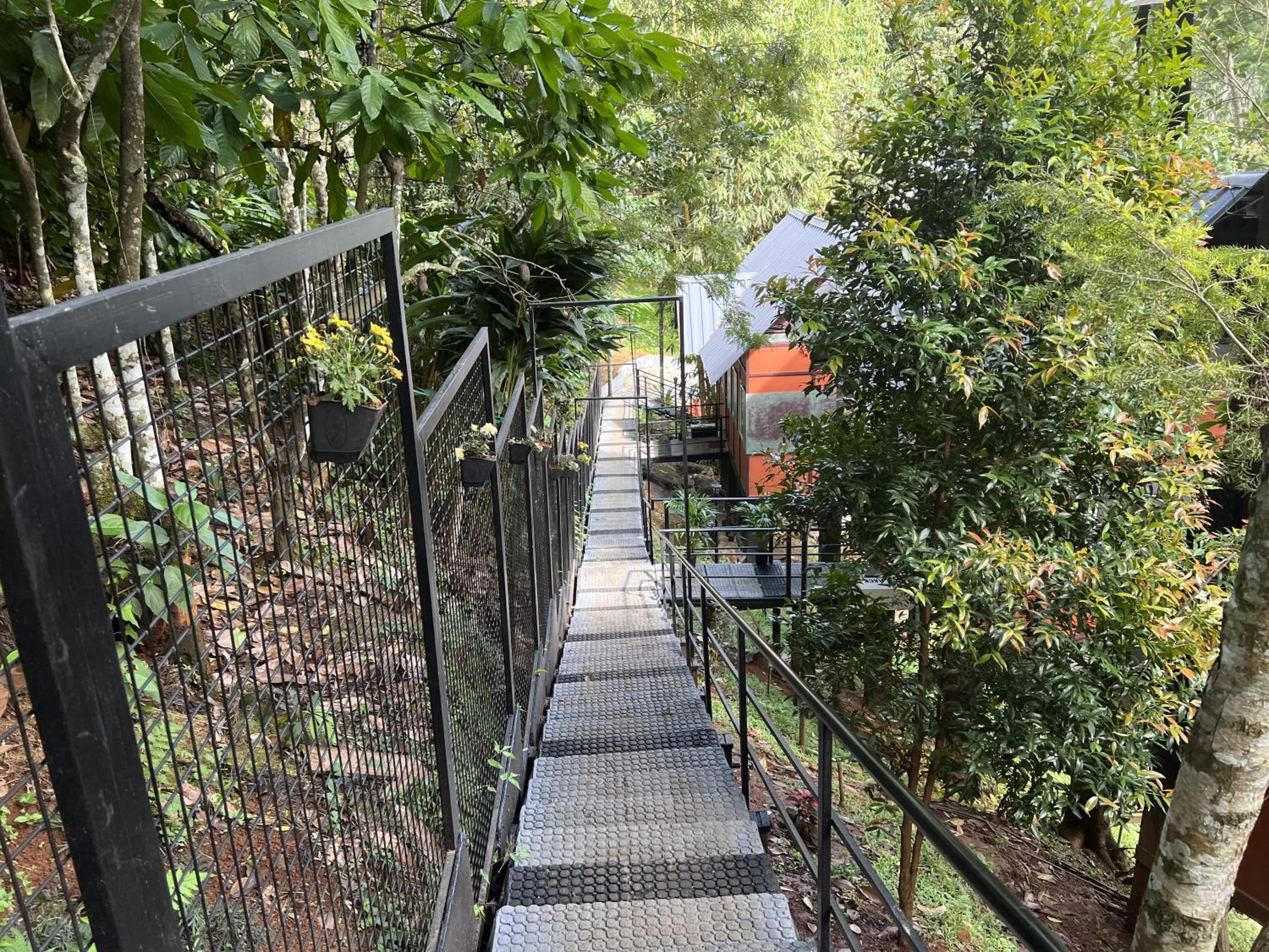 Floor plan in Santhi Hill View Resort