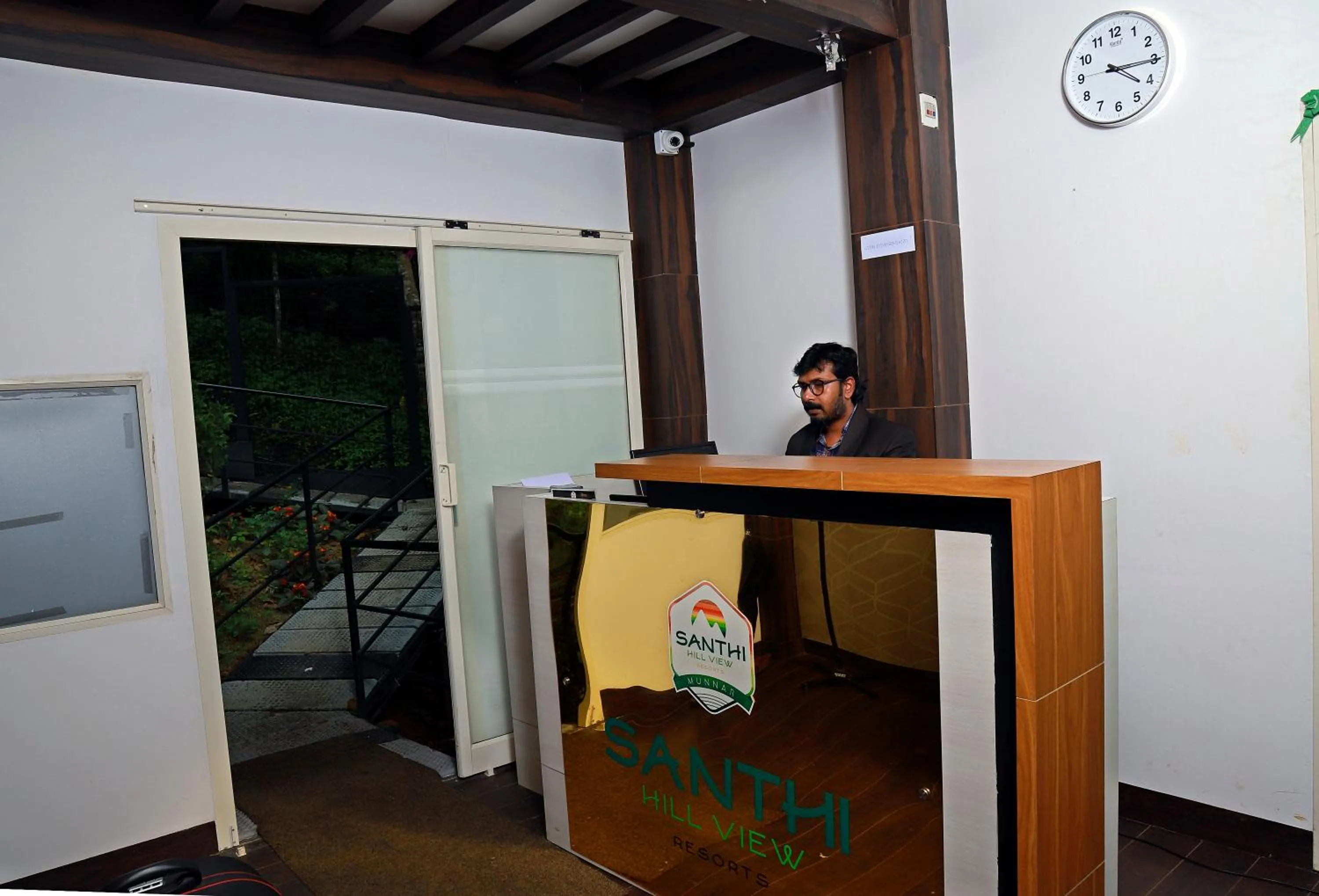 Lobby or reception in Santhi Hill View Resort