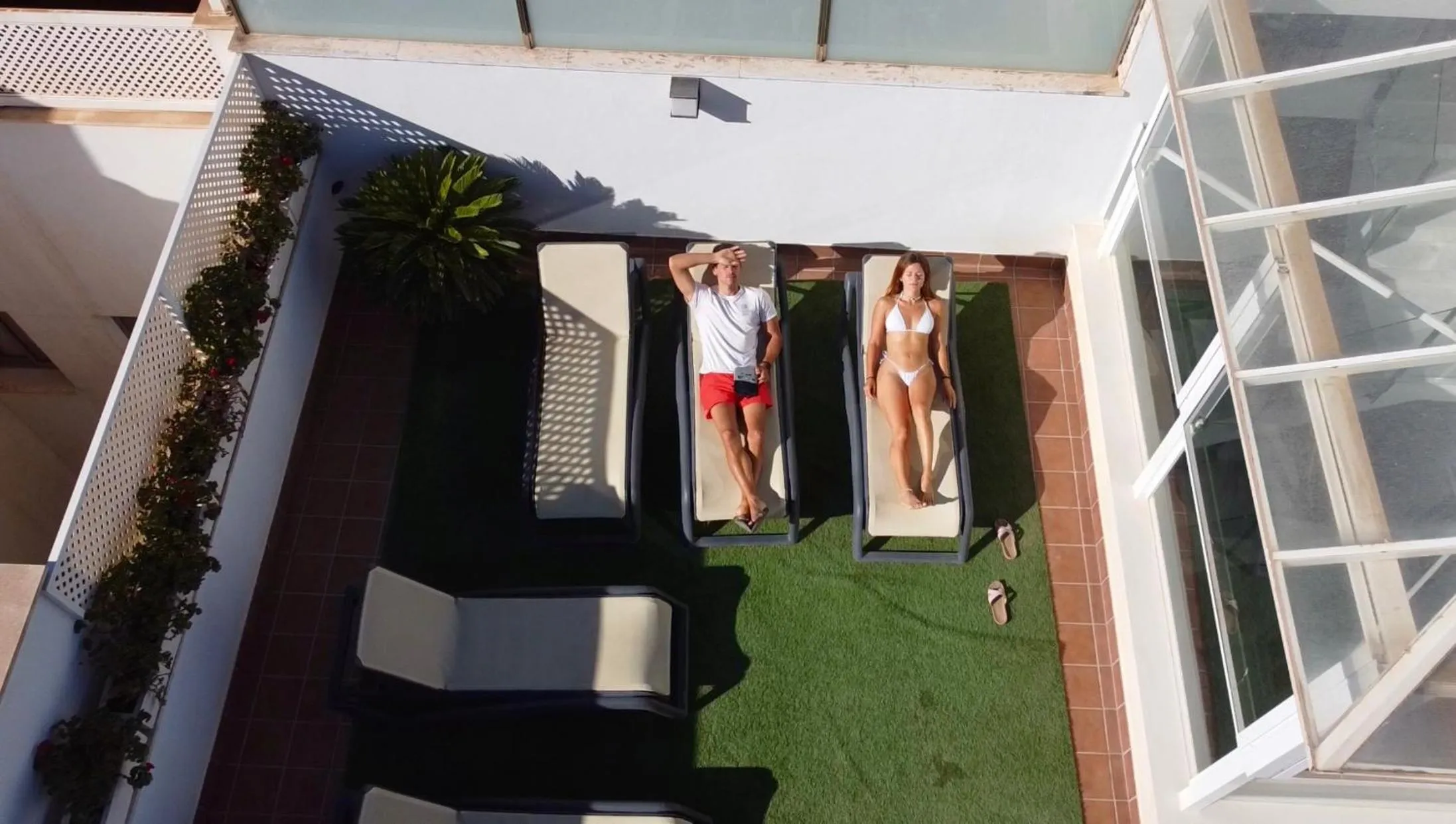 Balcony/Terrace in Suites Del Pintor