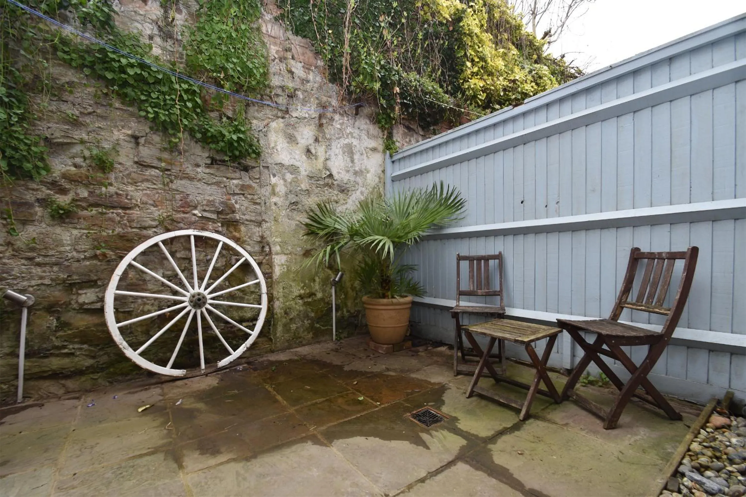 Patio in Honey Cottage