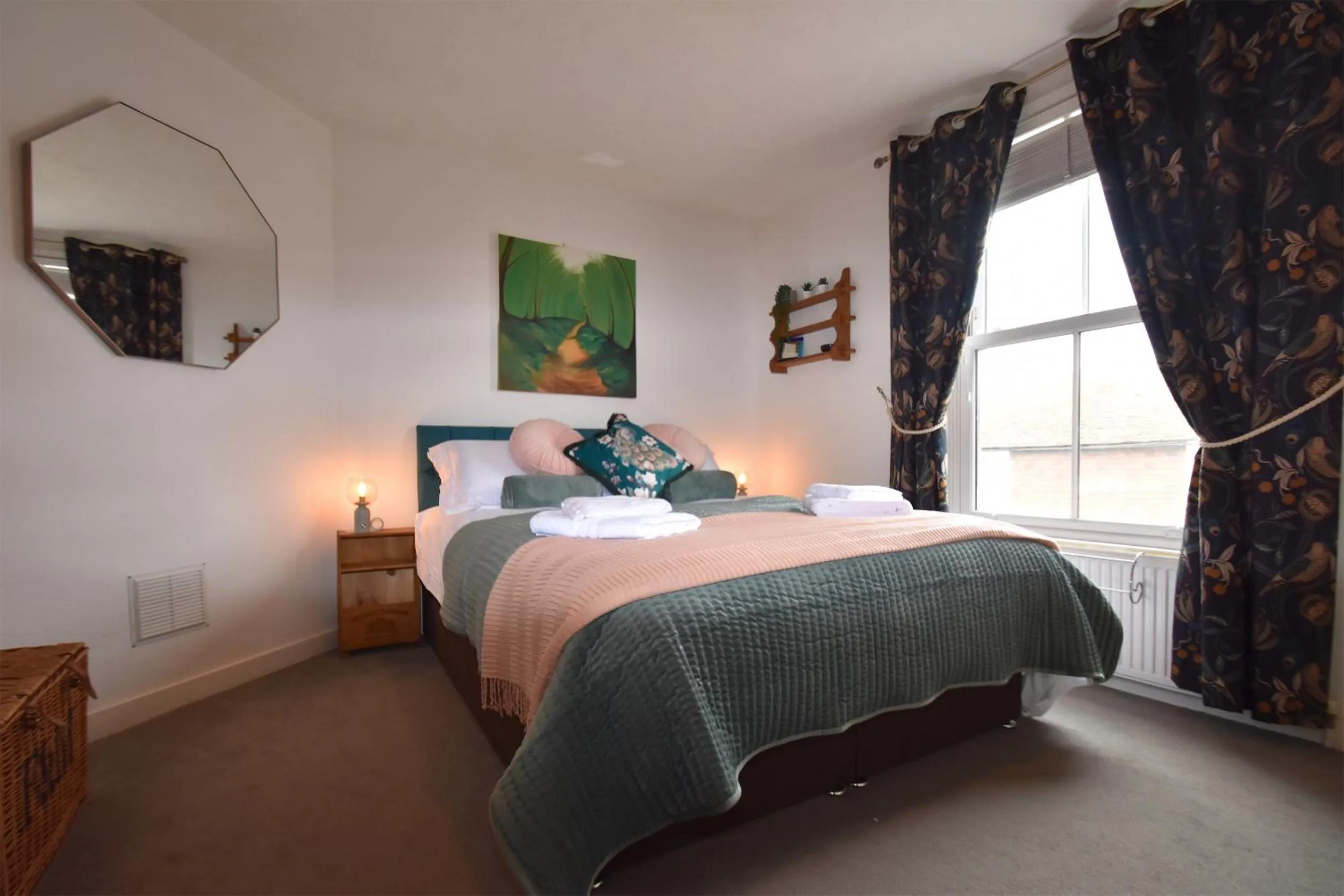 Bed in Honey Cottage