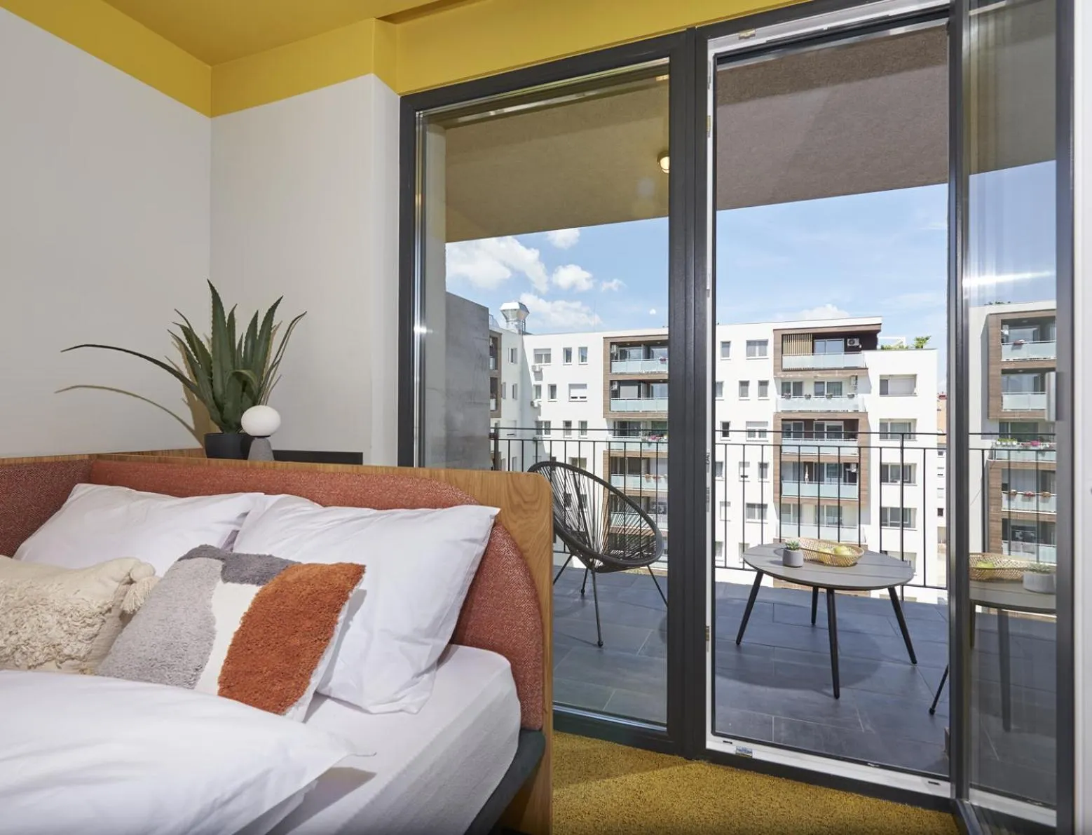 View (from property/room), Bed in SmartApart