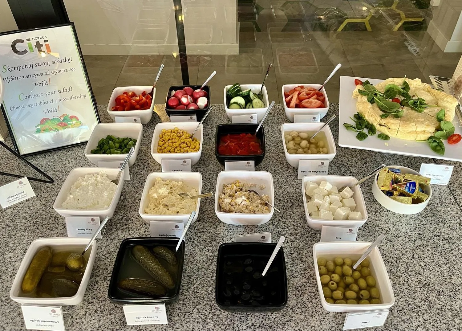 Breakfast in Citi Hotel's Łódź