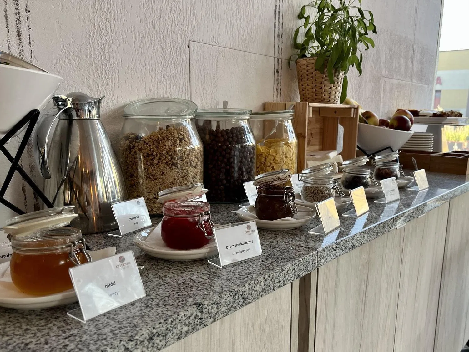 Breakfast in Citi Hotel's Łódź