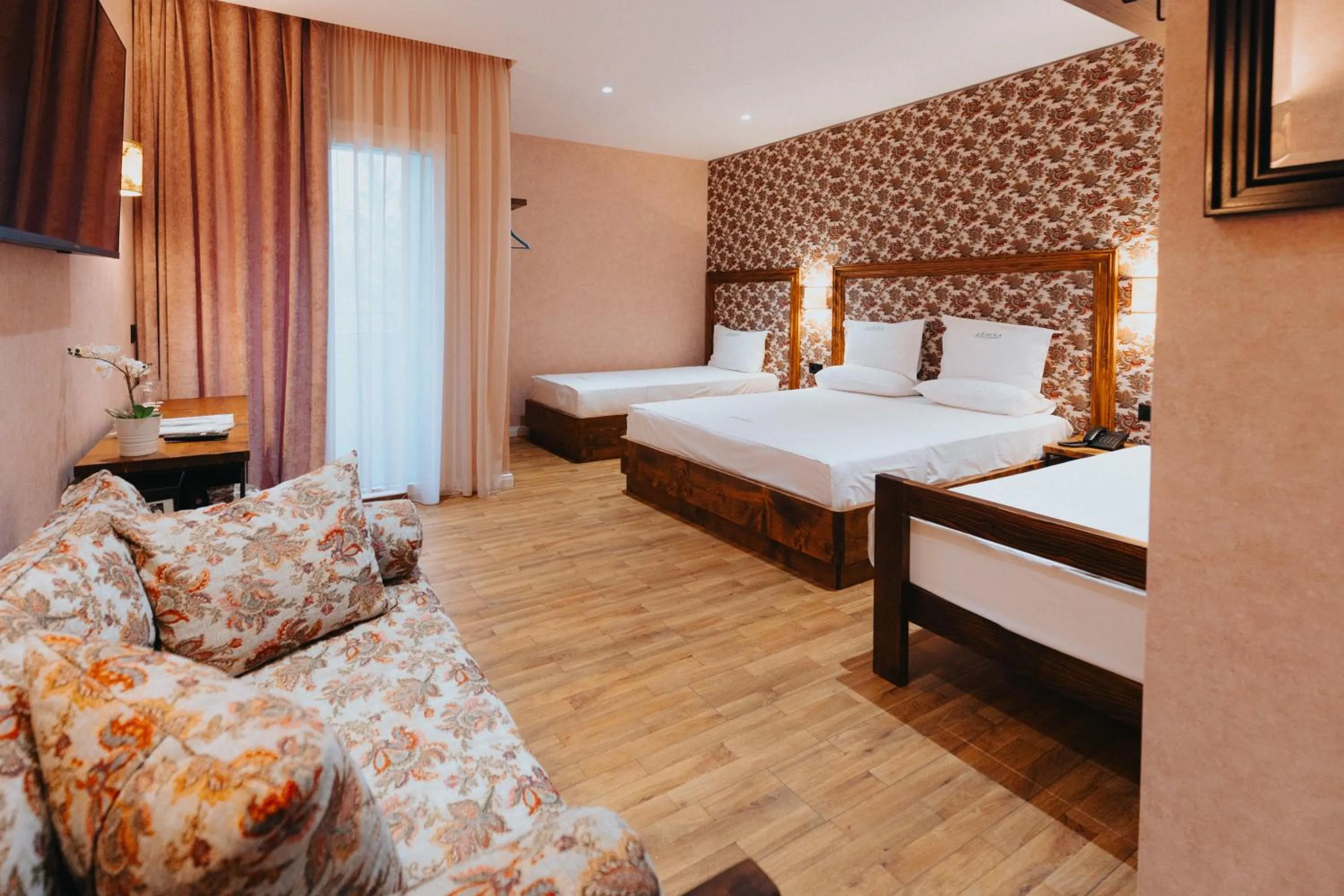 Photo of the whole room, Bed in Ledina Hotel