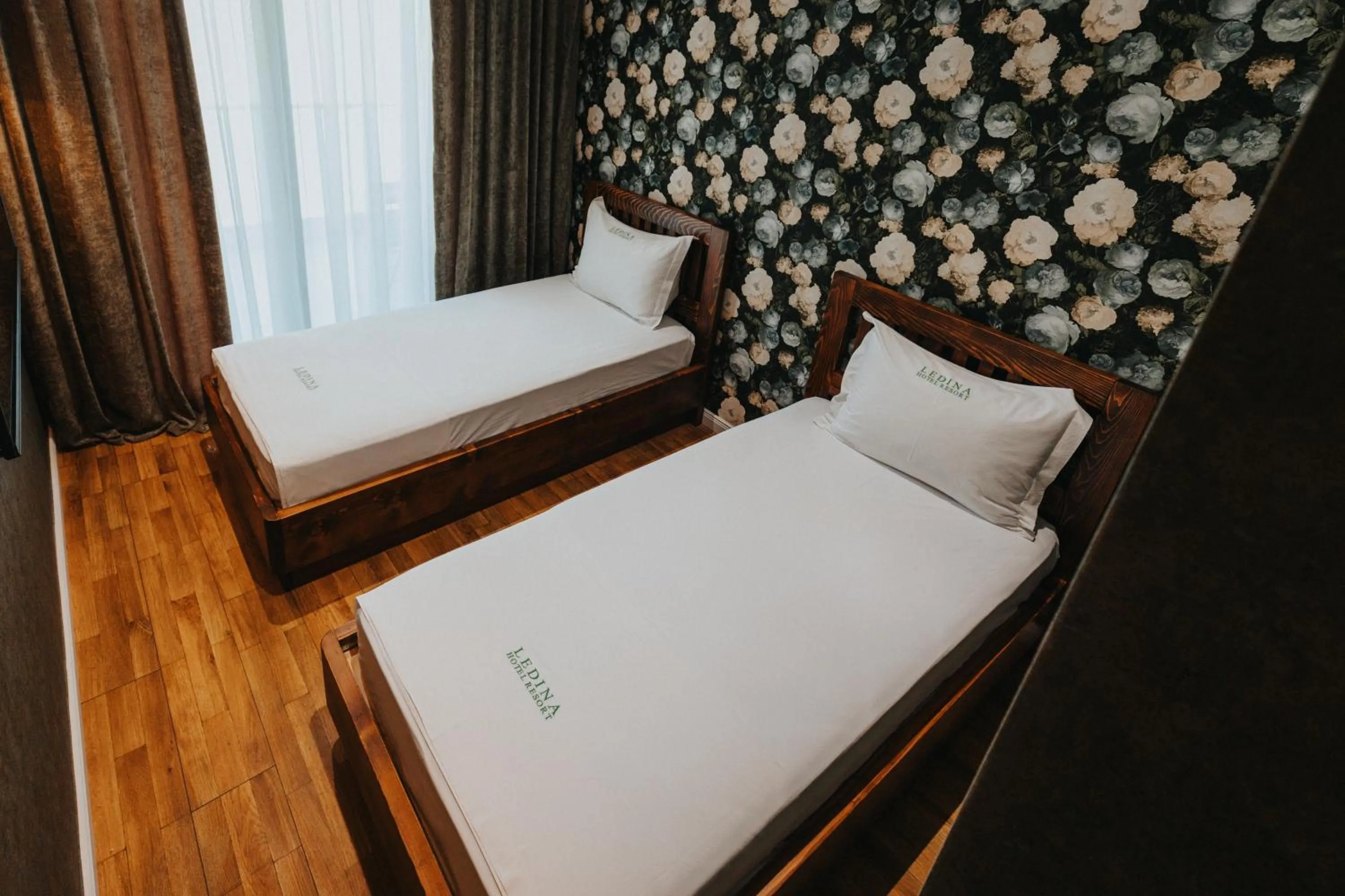 Bed in Ledina Hotel