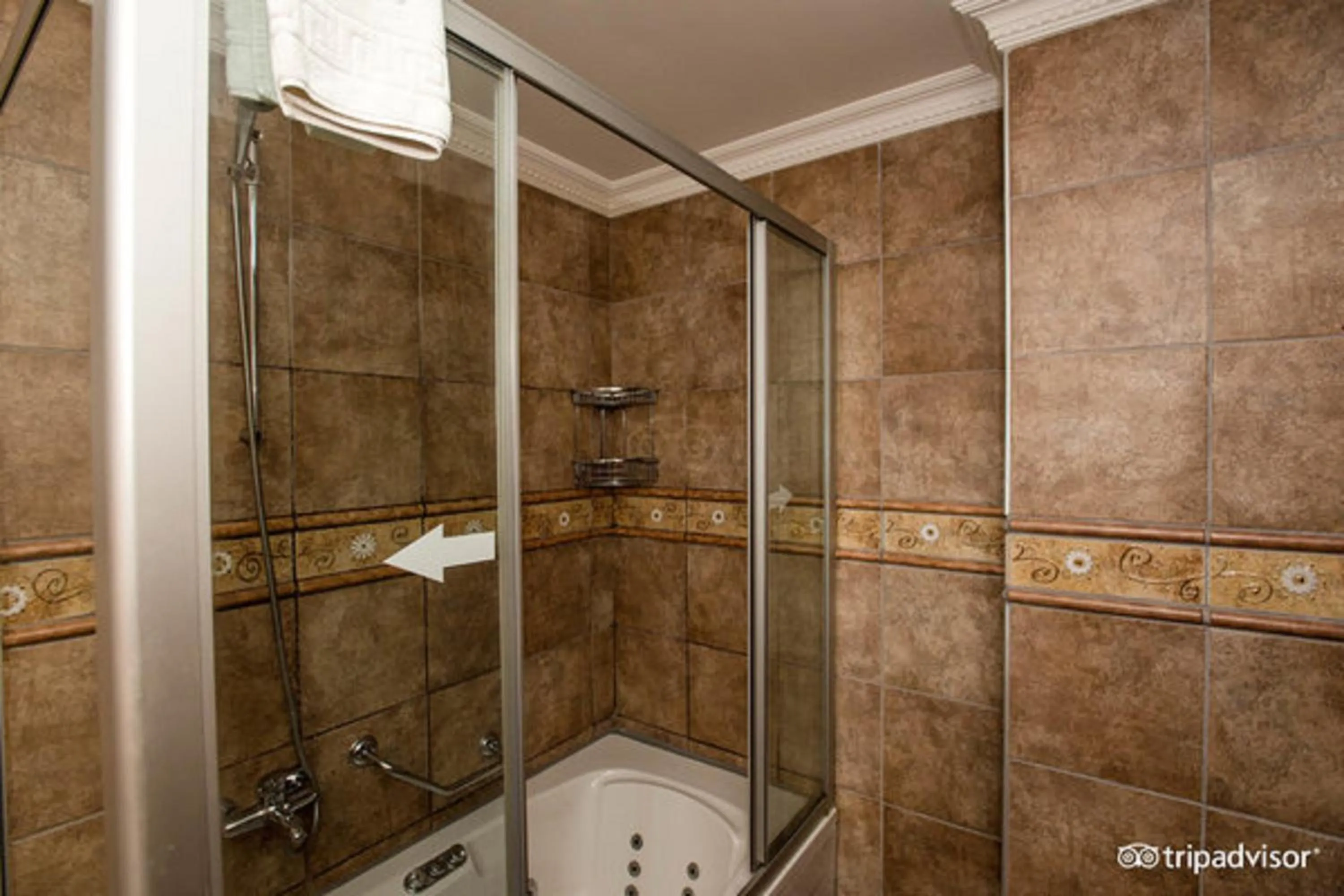 Shower in Hotel Agan Oldcity Istanbul