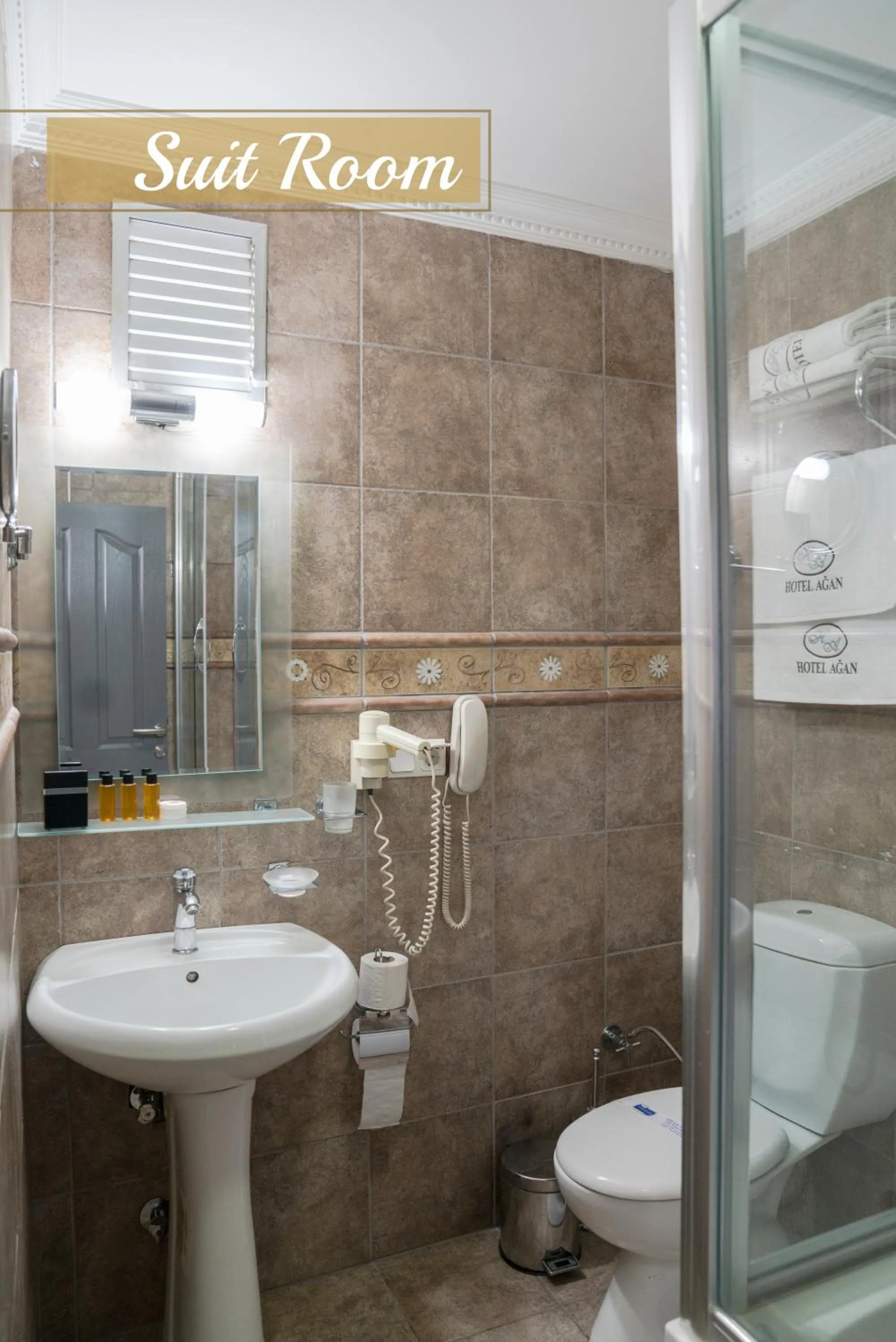 Shower in Hotel Agan Oldcity Istanbul