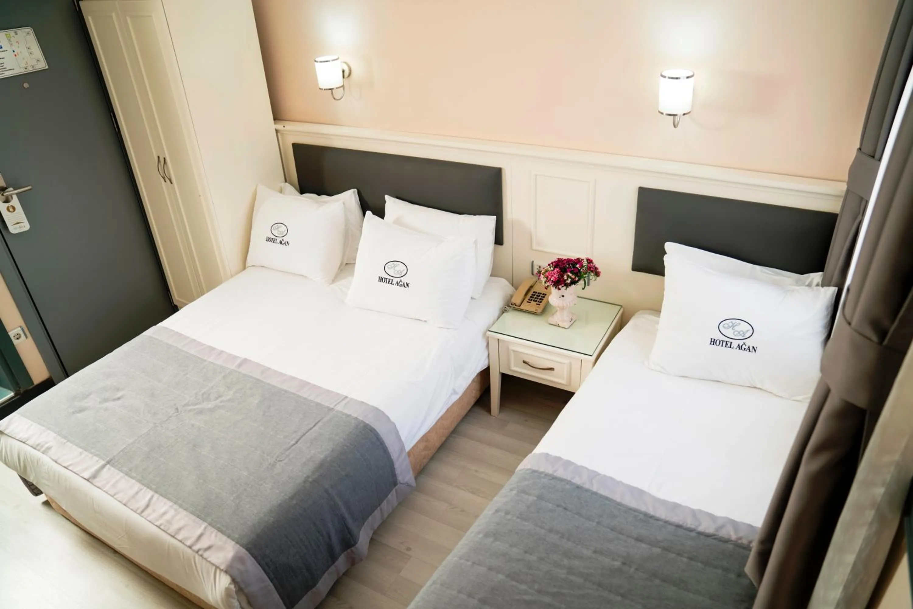 Bed in Hotel Agan Oldcity Istanbul