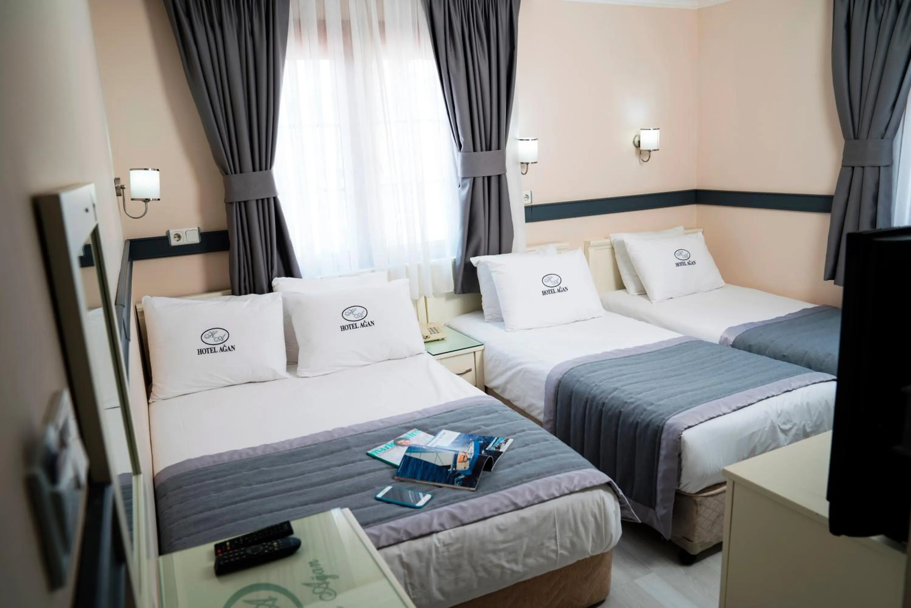 Bed in Hotel Agan Oldcity Istanbul