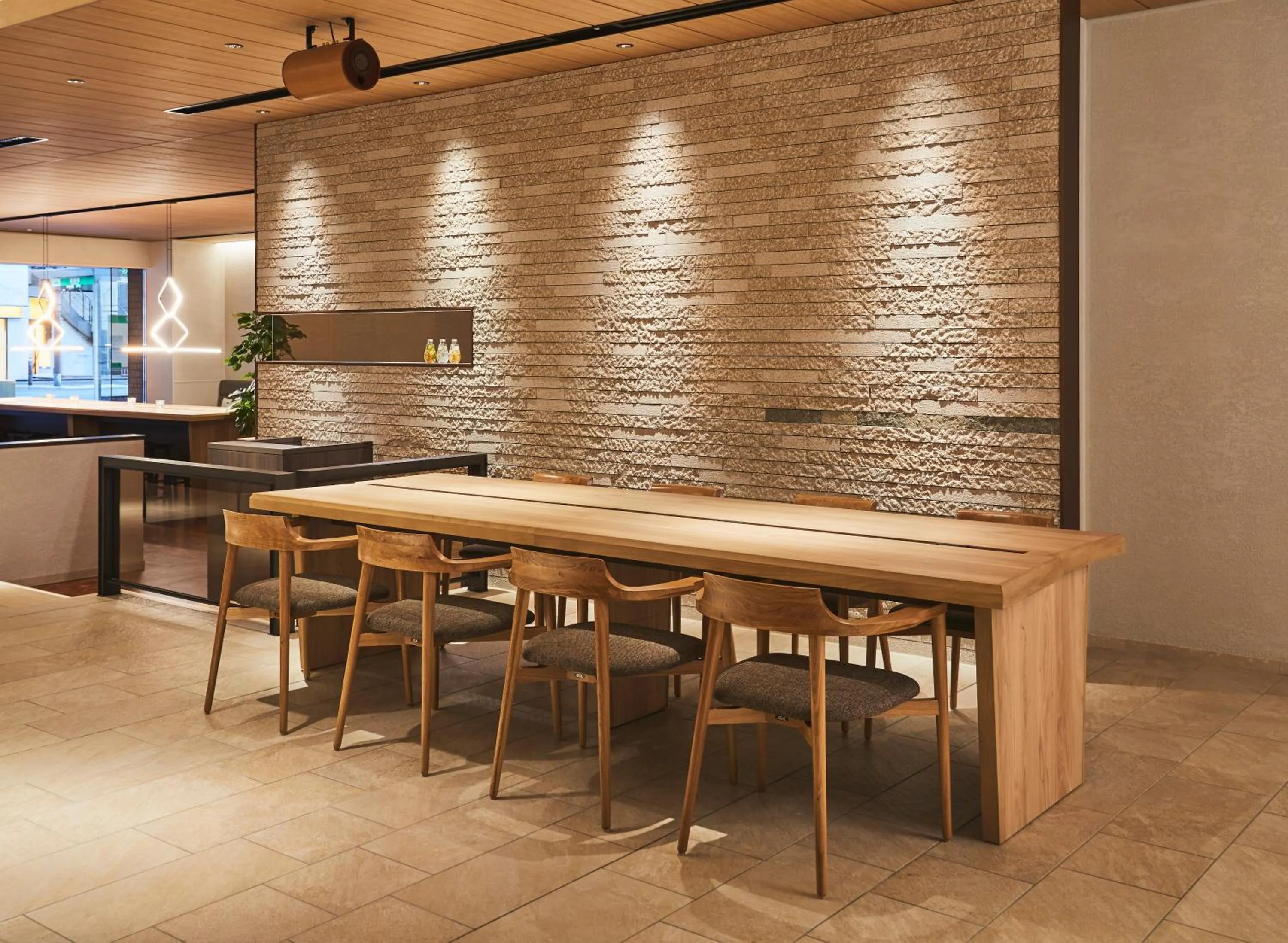 Lounge or bar in RIHGA PLACE HIGOBASHI