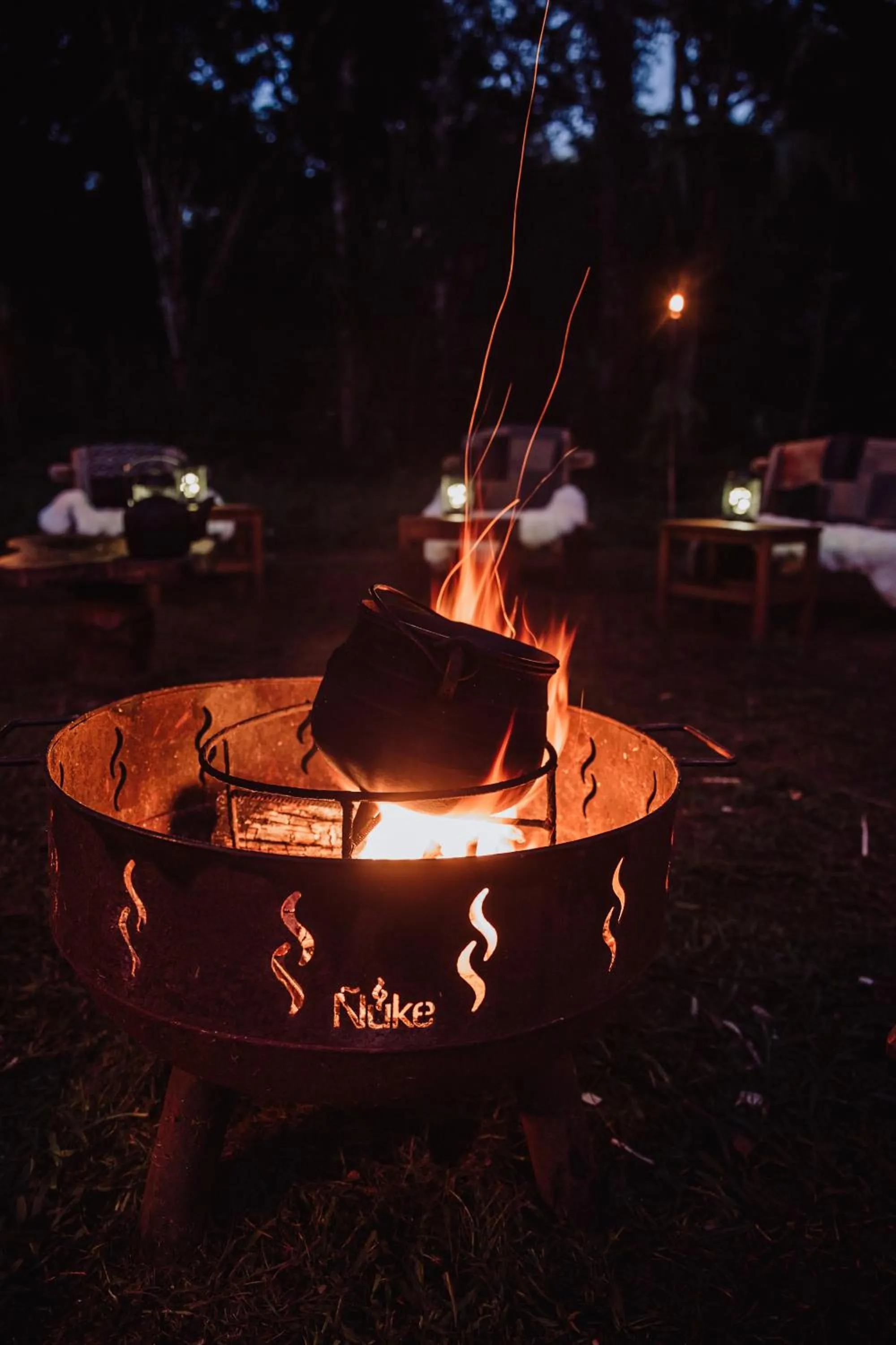 Natural landscape in Overo Lodge & Selva