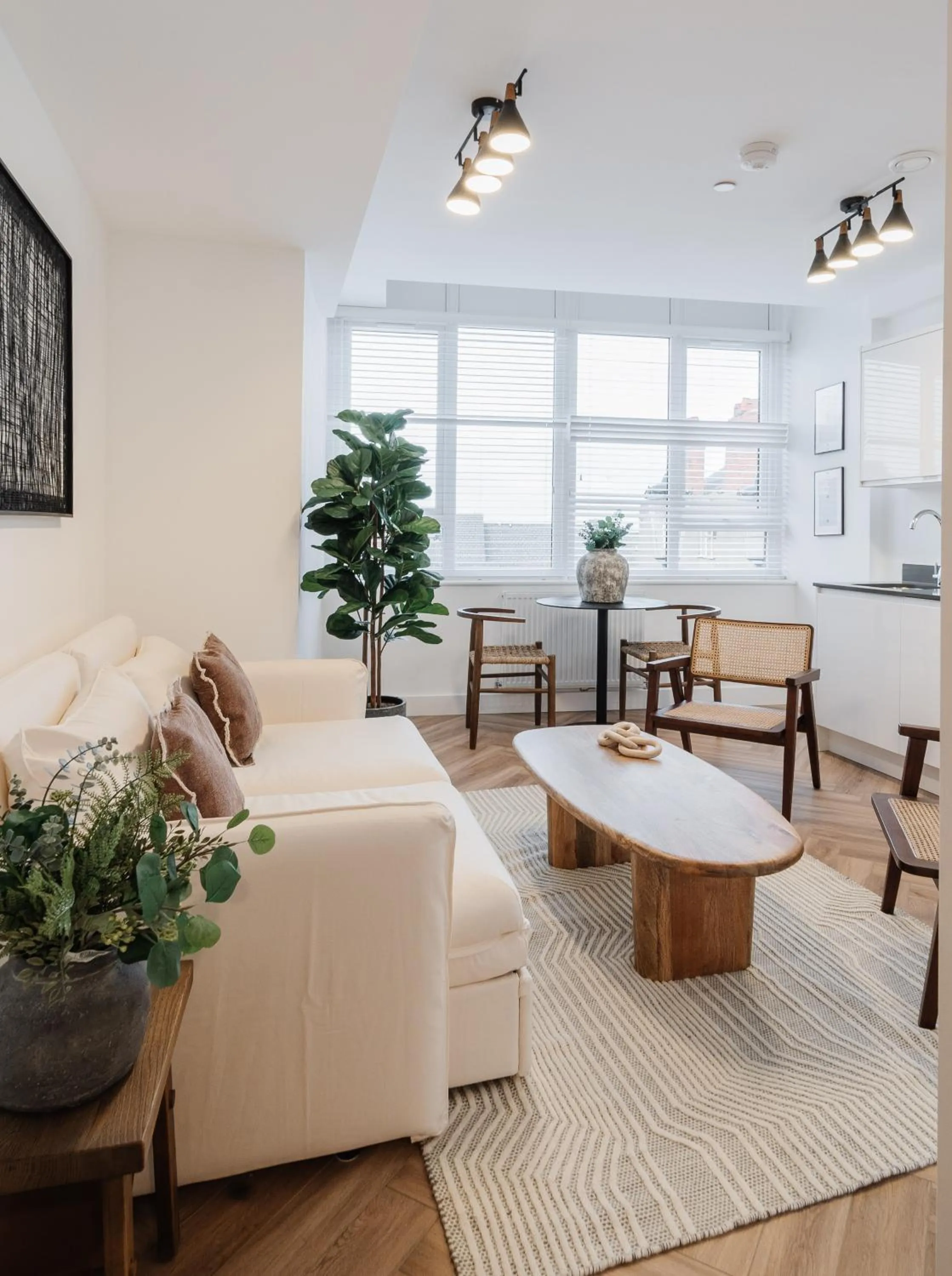 Living room in Royal House Stylish Apartments - Chester