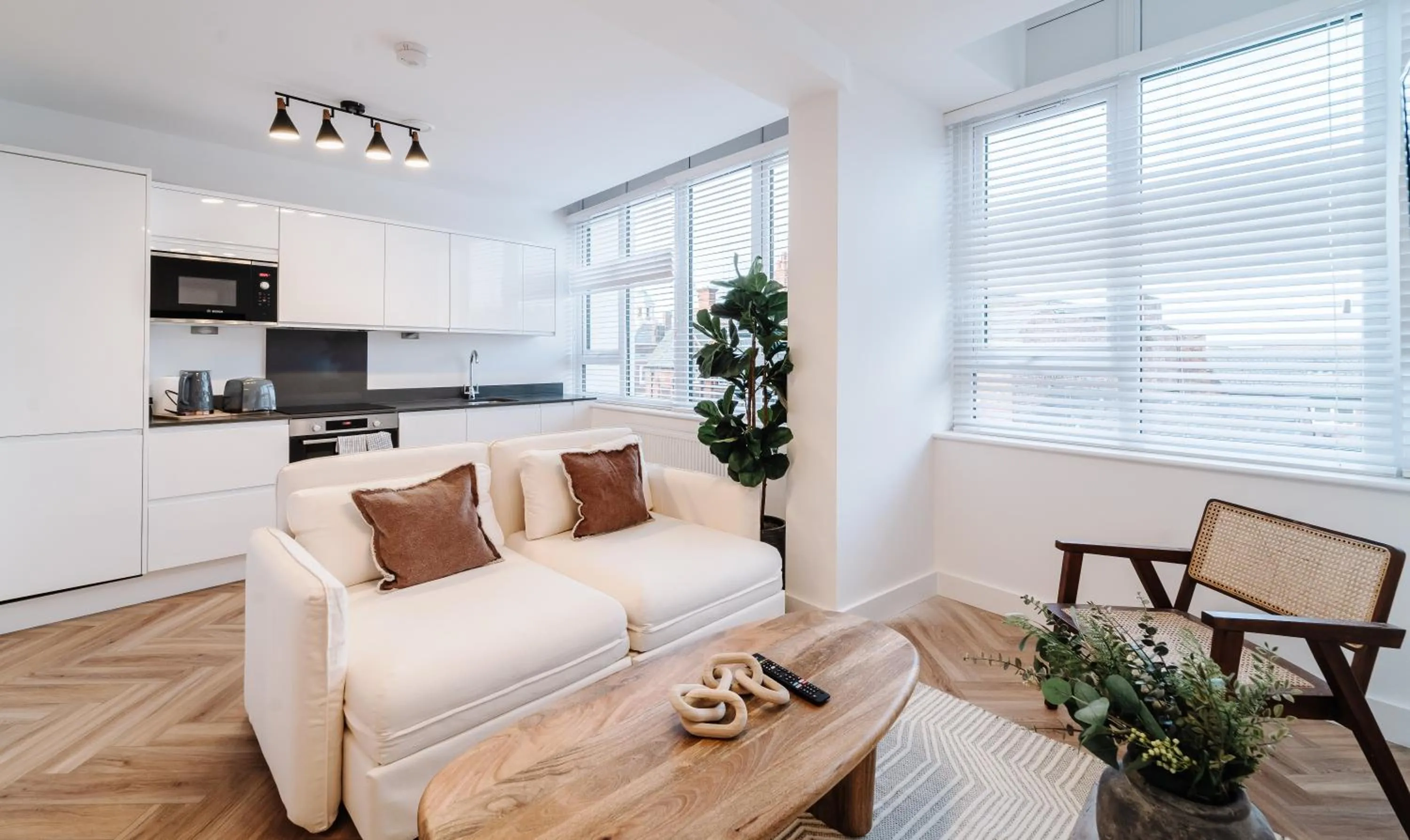 Living room in Royal House Stylish Apartments - Chester