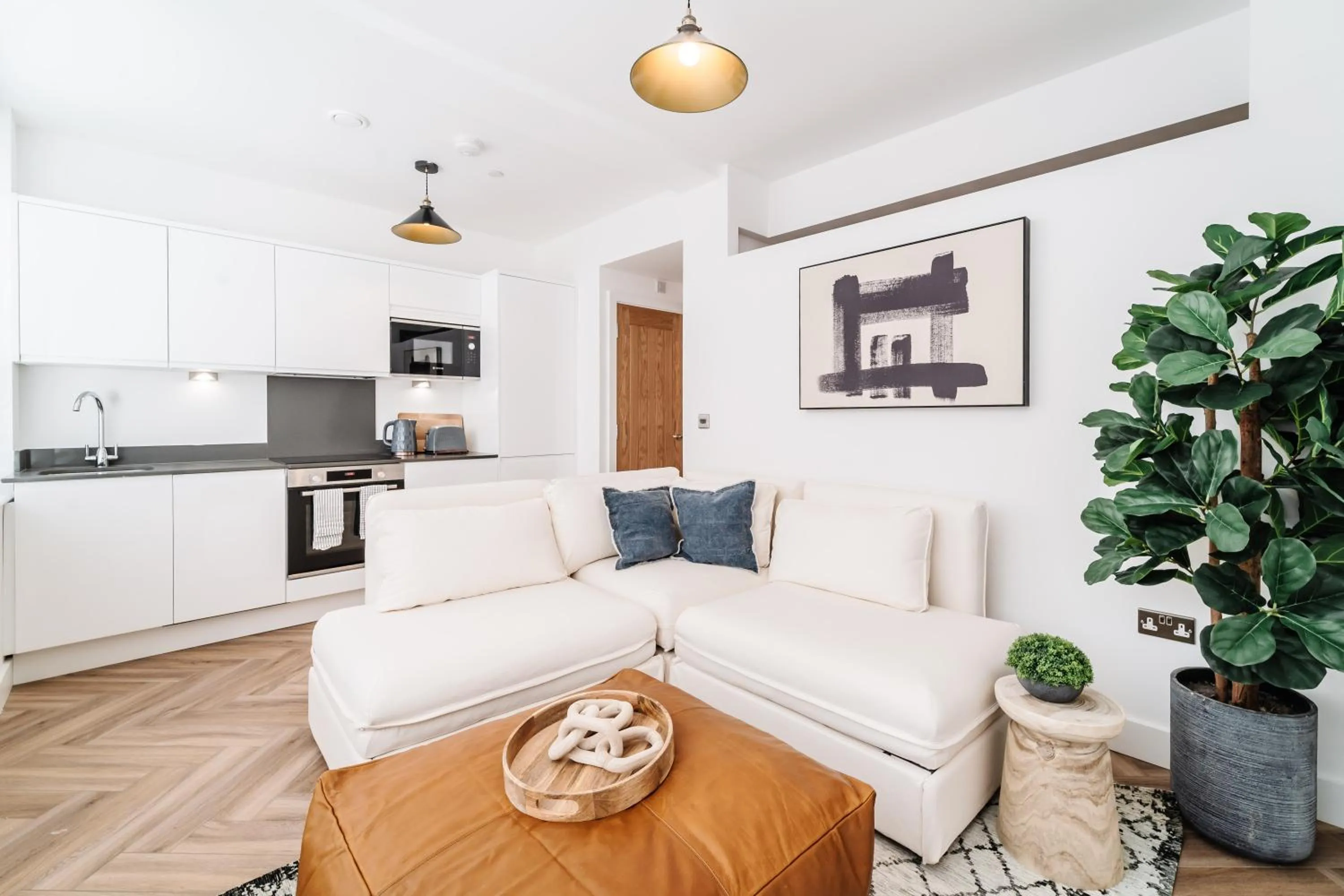 Living room in Royal House Stylish Apartments - Chester