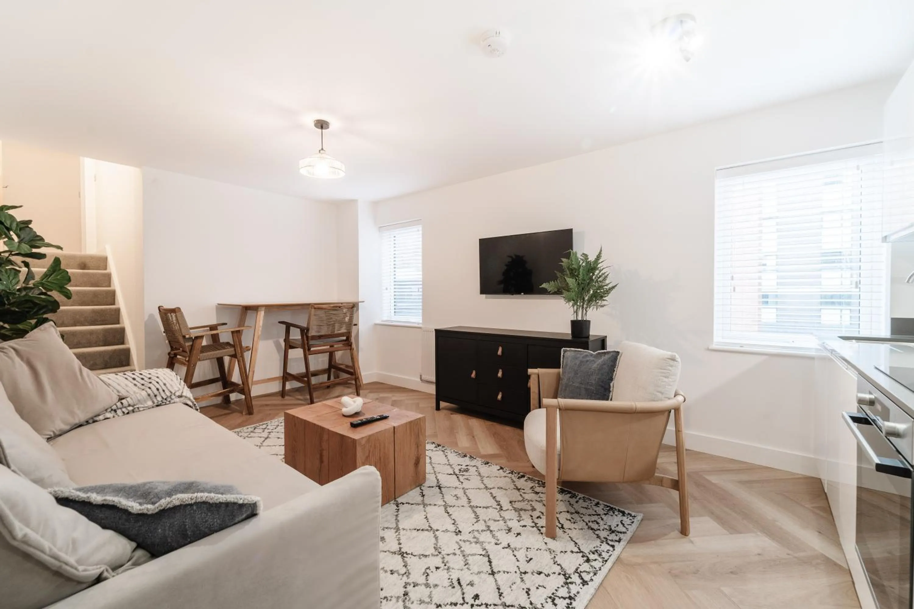 Living room in Royal House Stylish Apartments - Chester