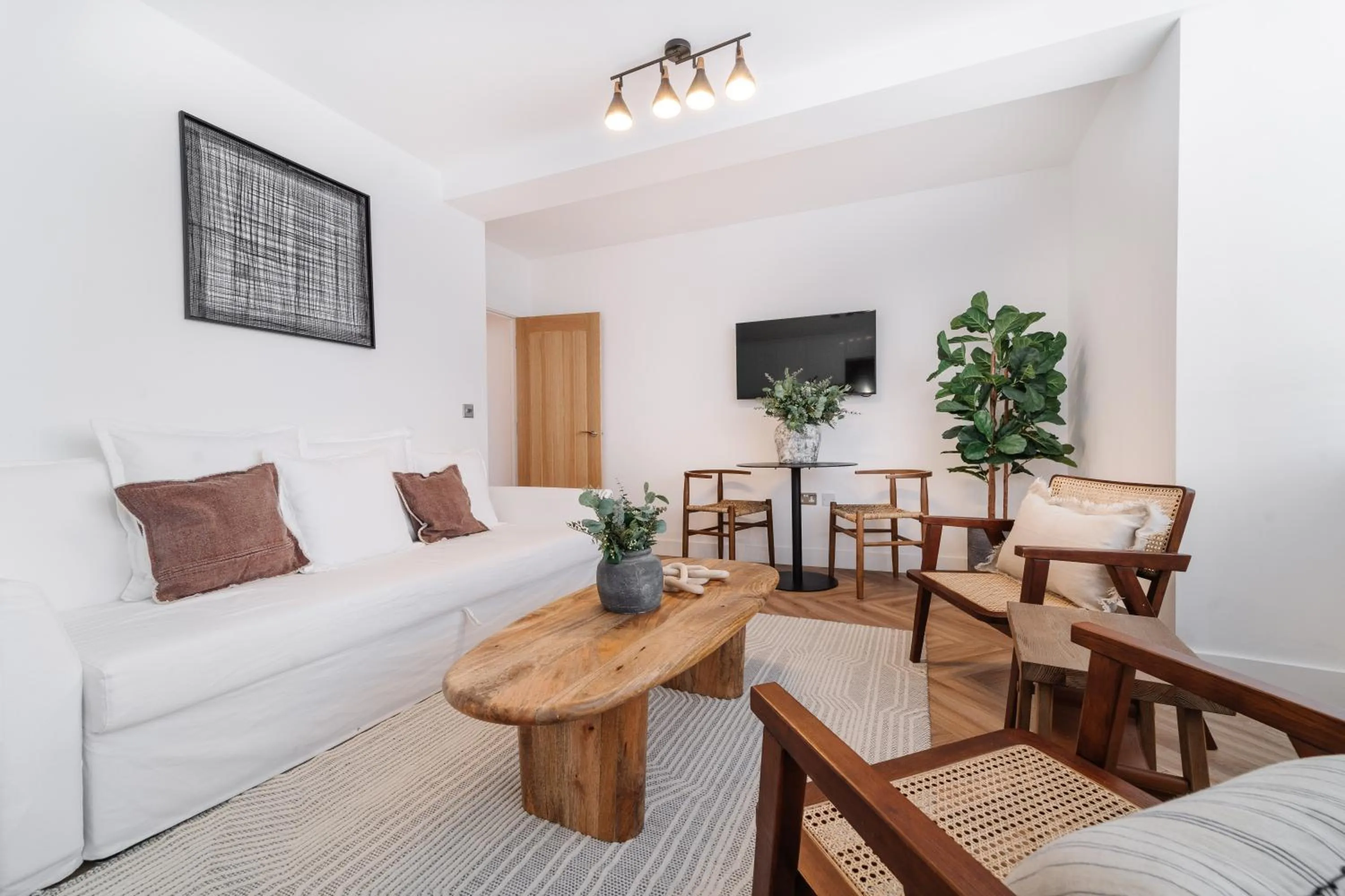 Living room in Royal House Stylish Apartments - Chester