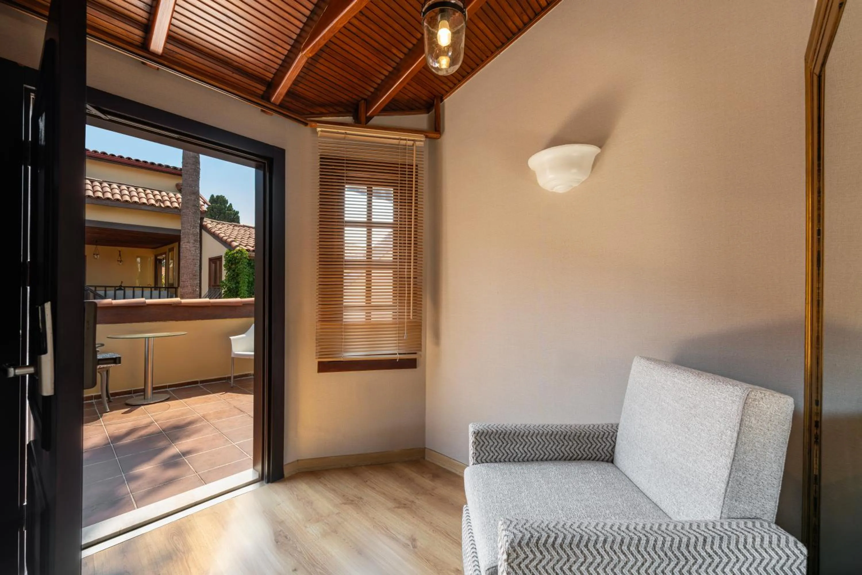 Balcony/Terrace in Alp Pasa Hotel - Special Class