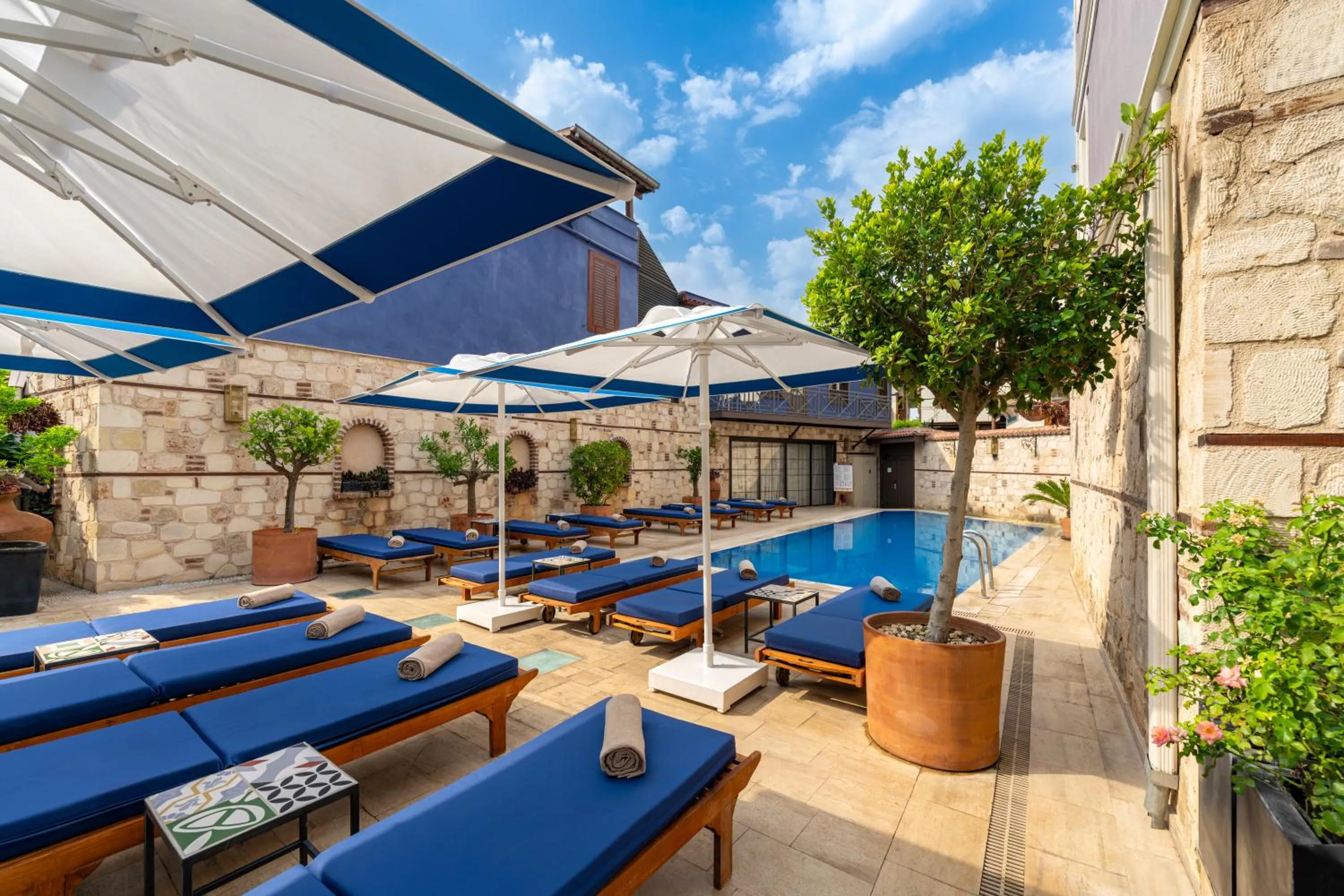 Pool view in Alp Pasa Hotel - Special Class