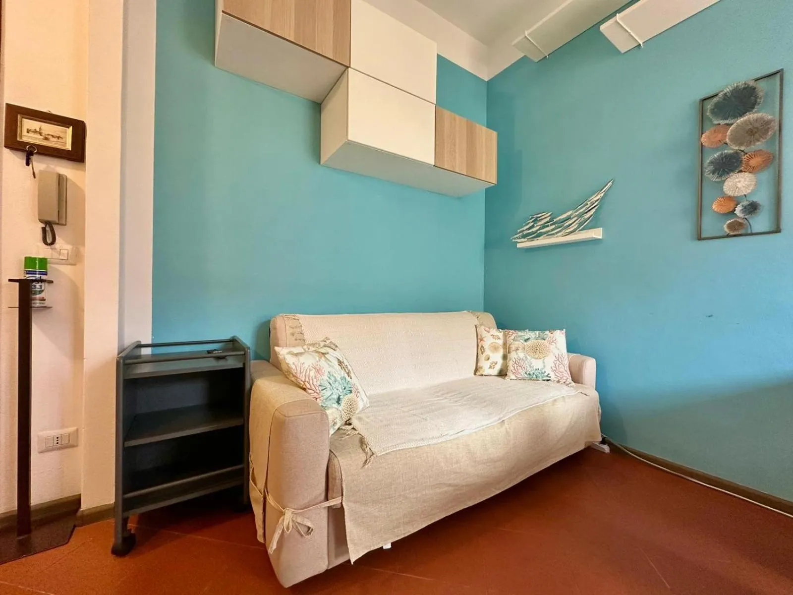 Living room, Bed in B&B Frori