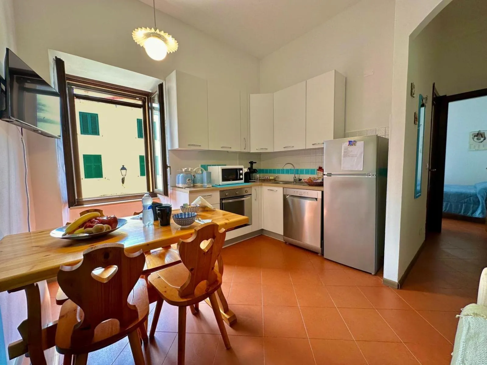 Seating area in B&B Frori