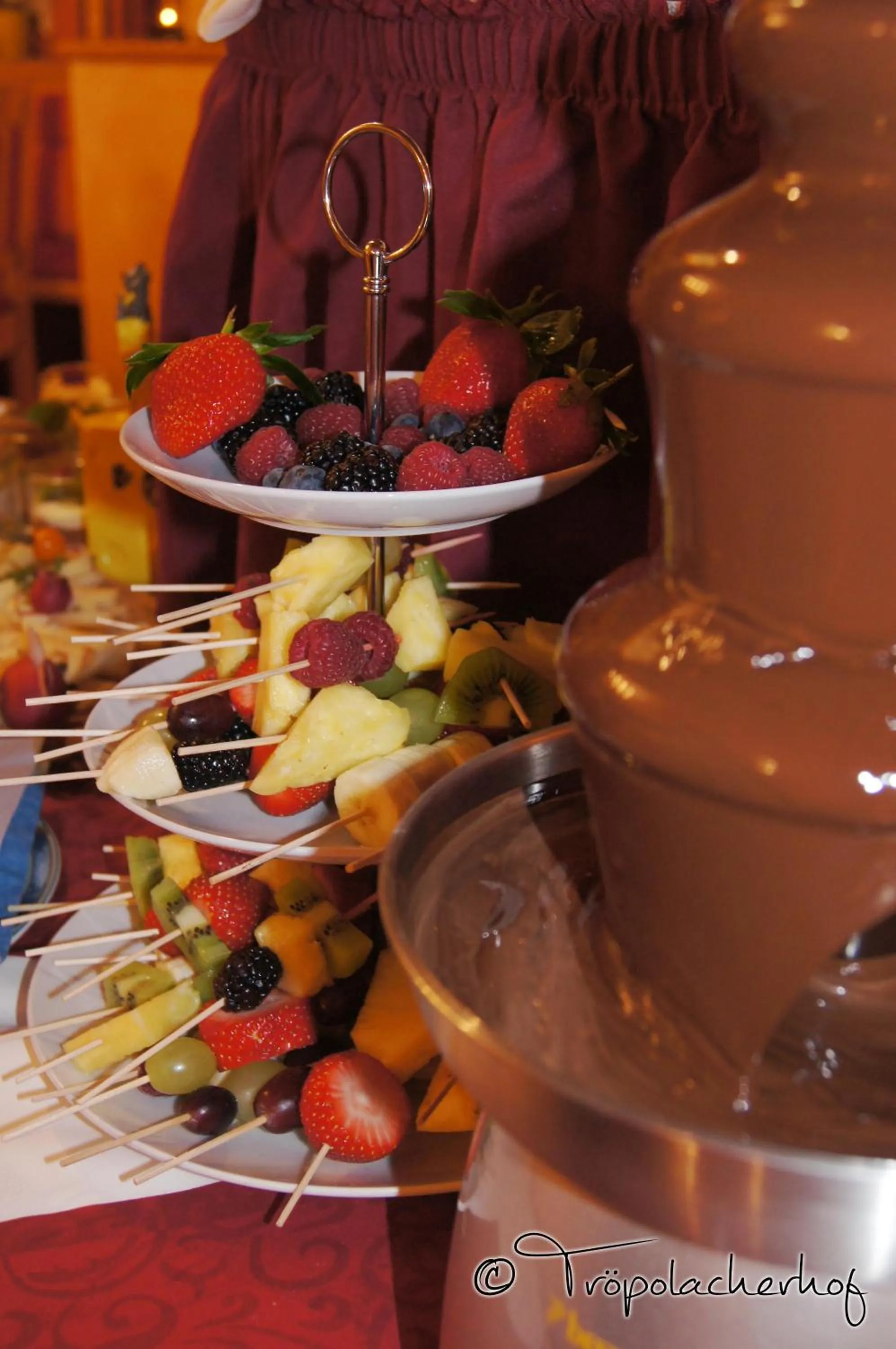 Food and drinks in Der Tröpolacherhof Hotel & Restaurant