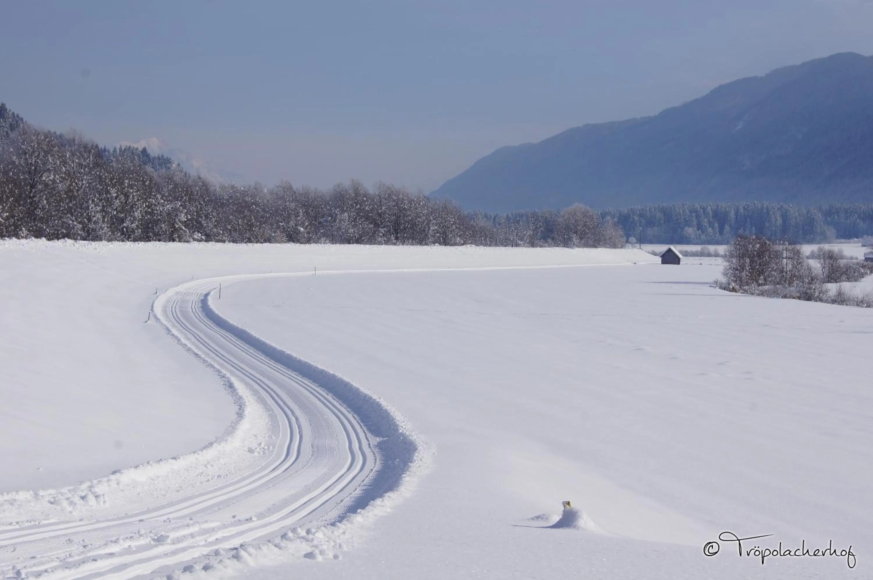 Winter in Der Tröpolacherhof Hotel & Restaurant