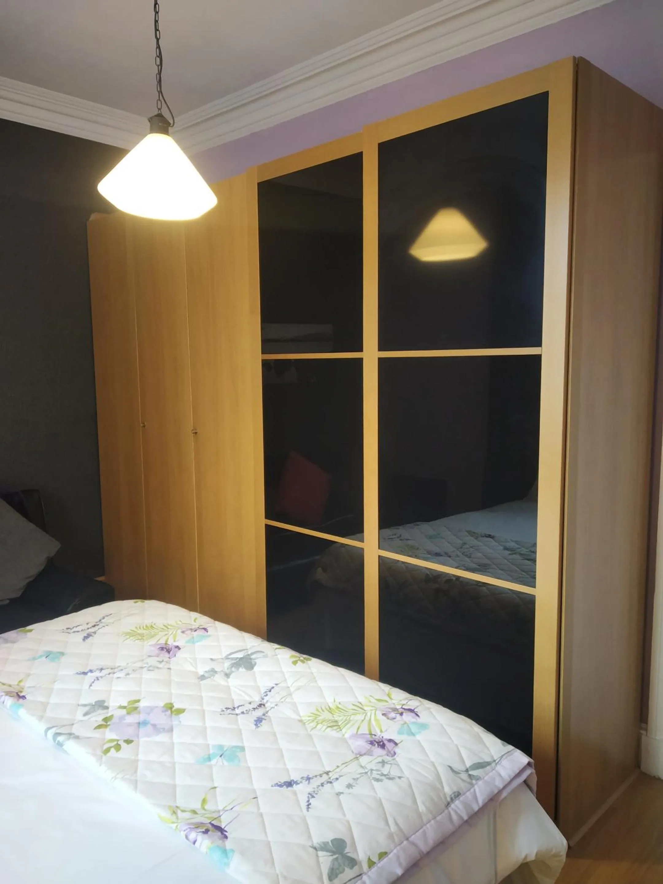 Bedroom in Busby Apartments