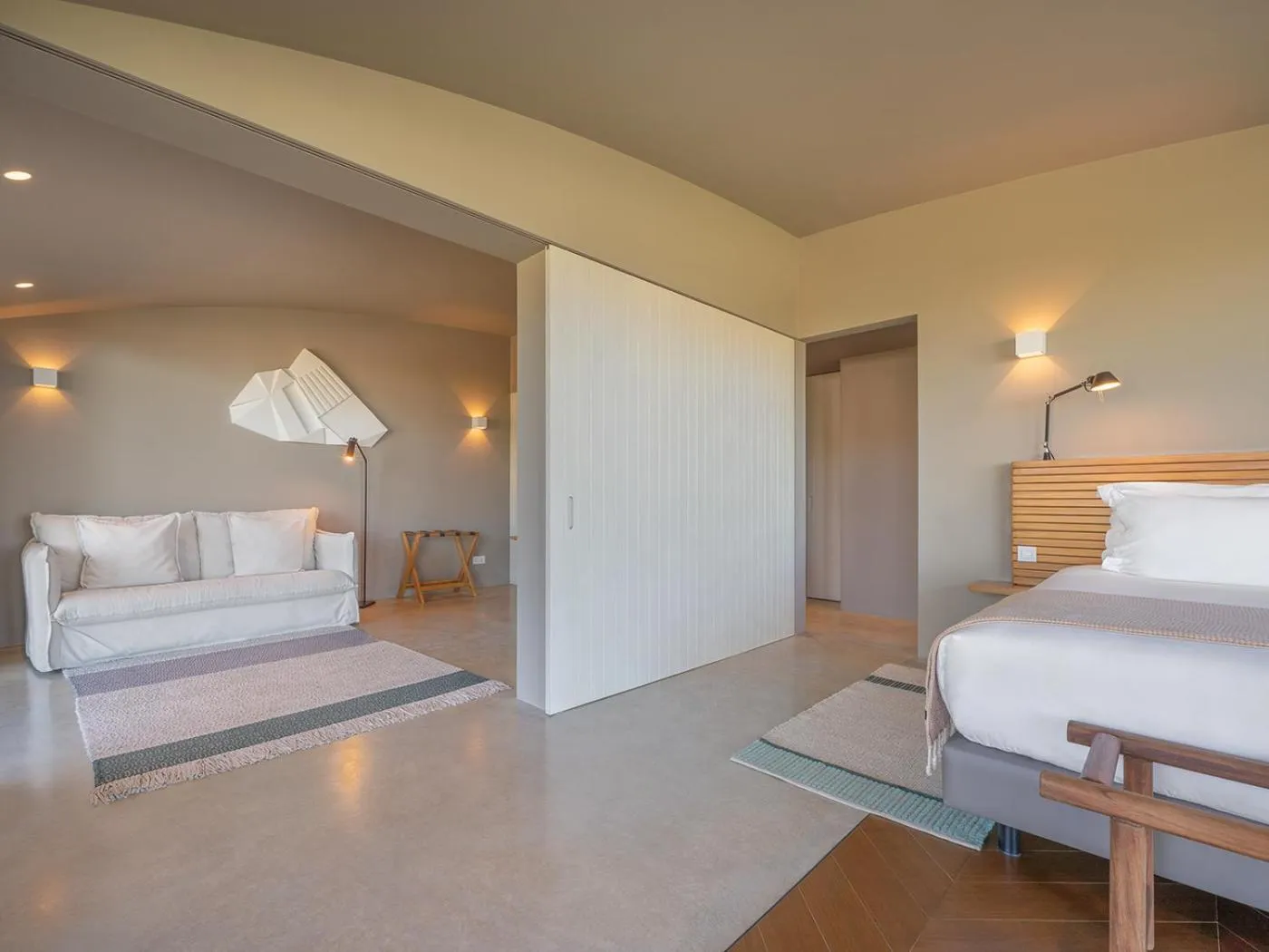 Bed in Immerso Hotel, a Member of Design Hotels