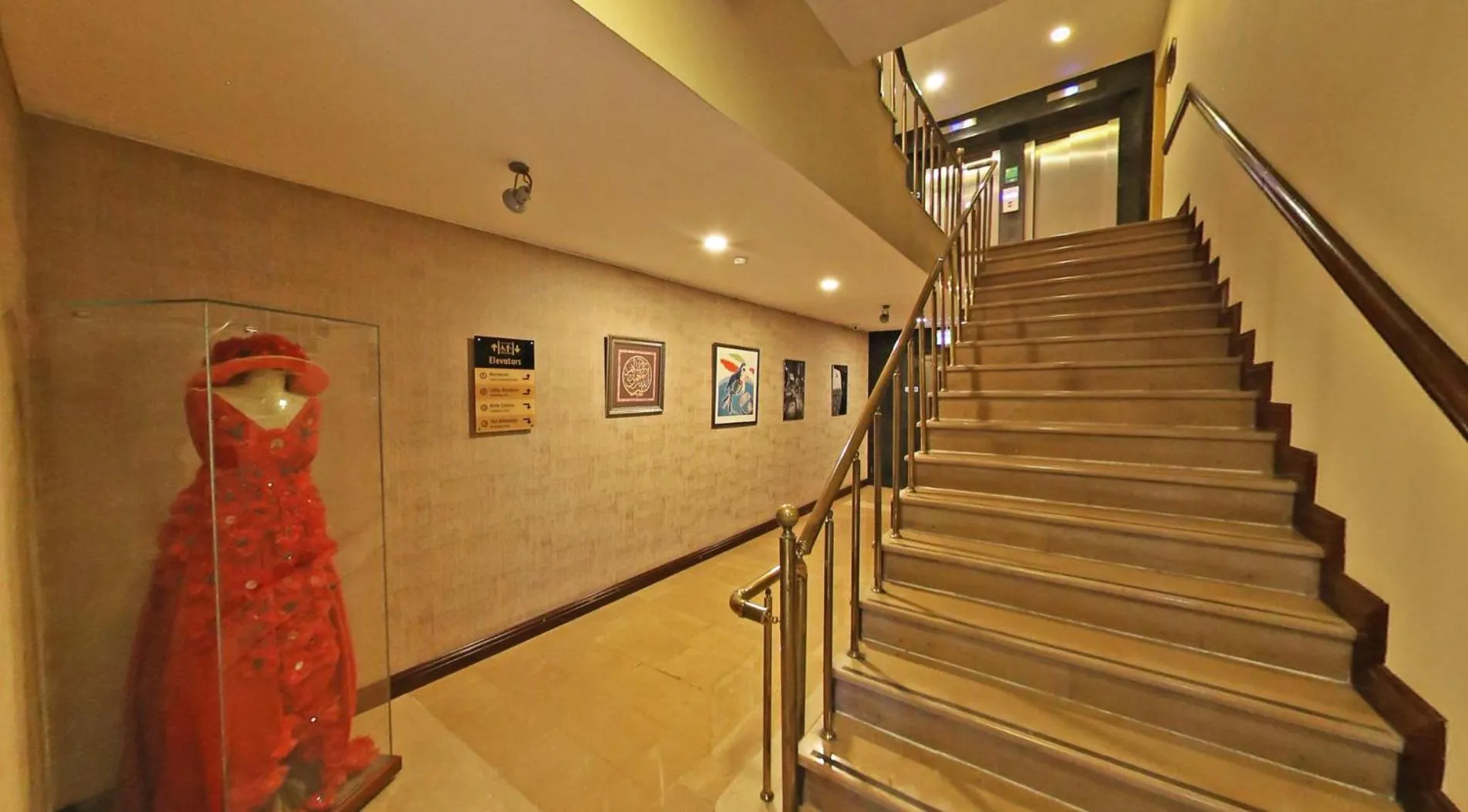 elevator in Antik Hotel Istanbul