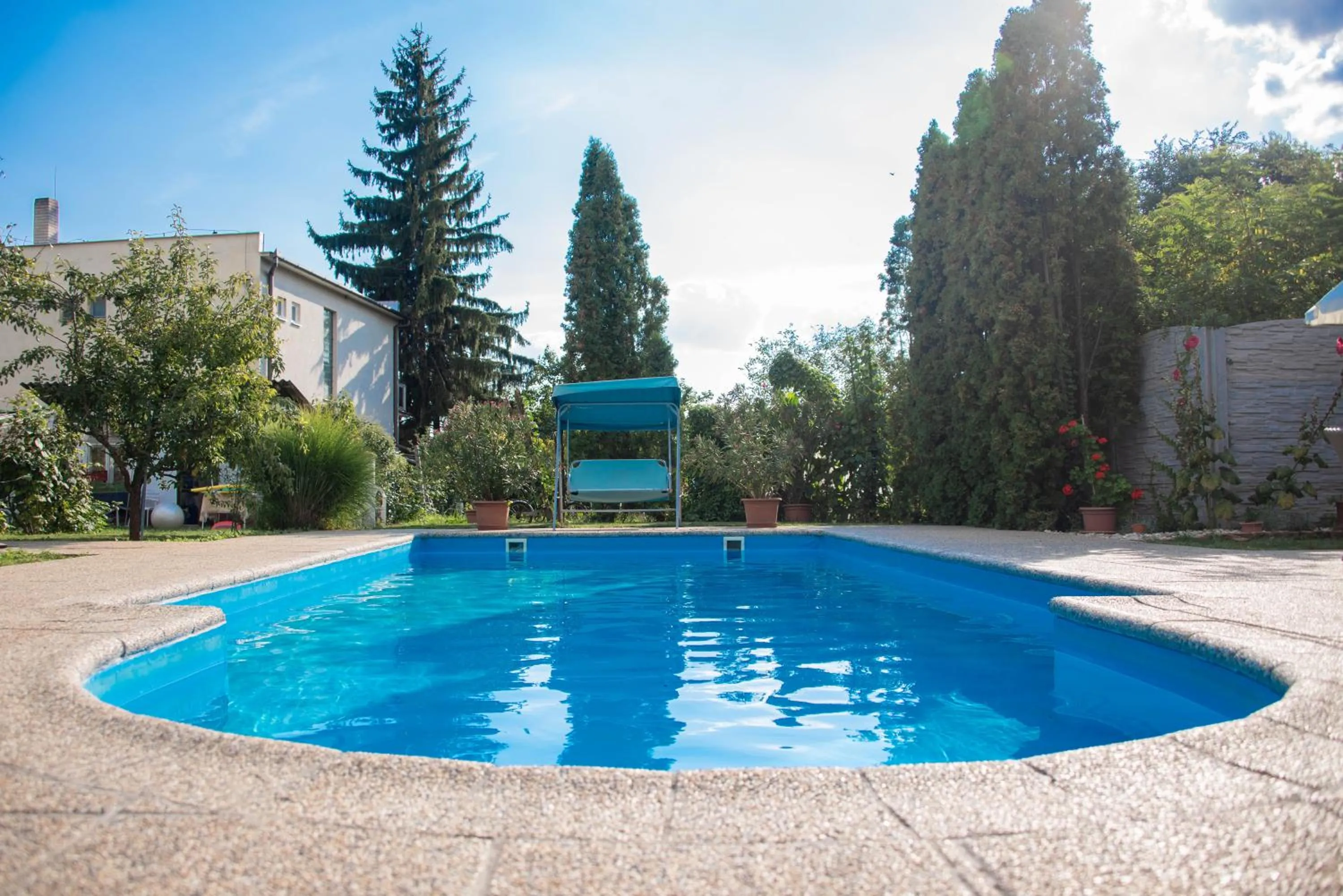 Garden in Penzión Emese