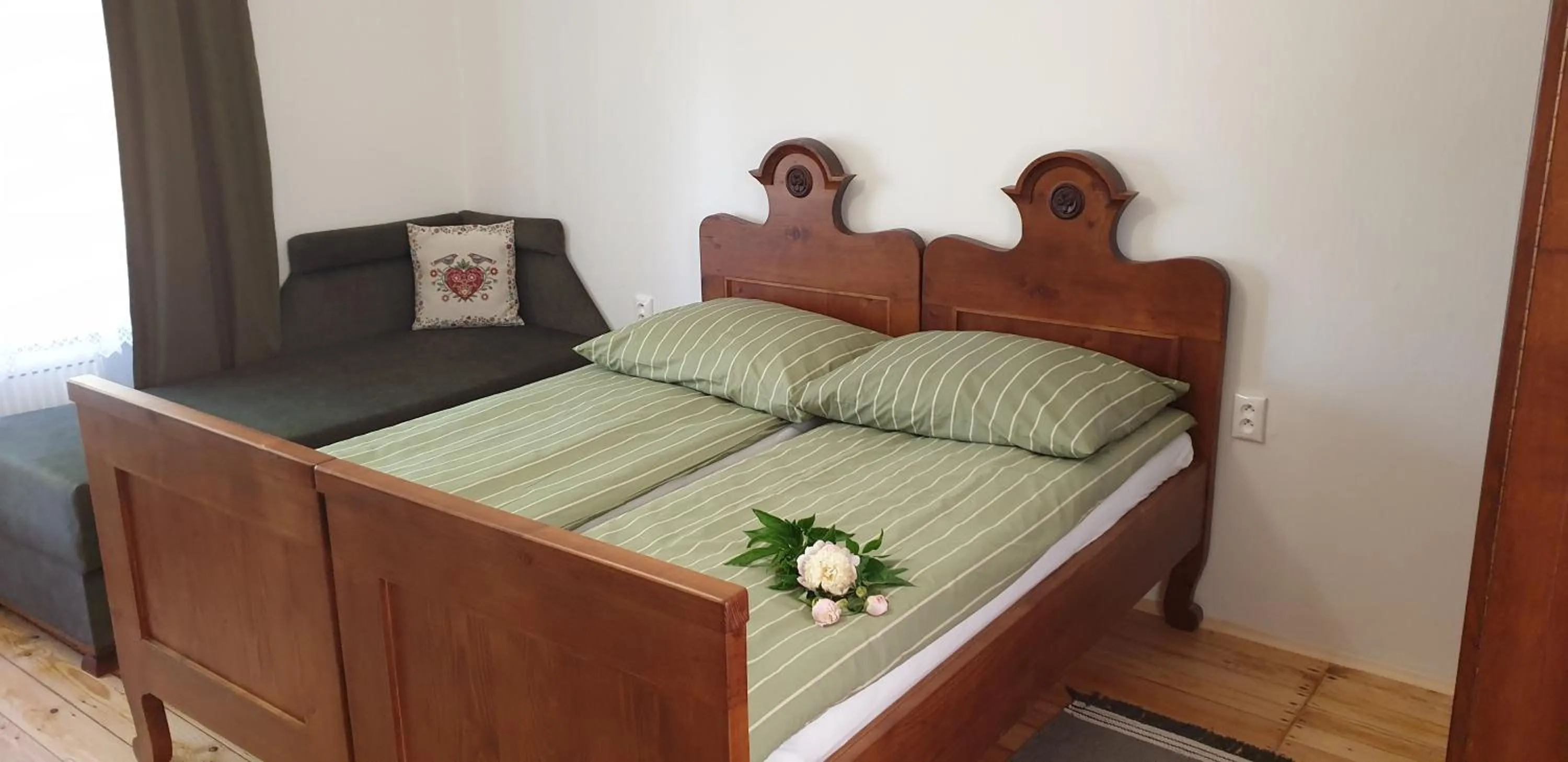 Bed in Penzión Emese