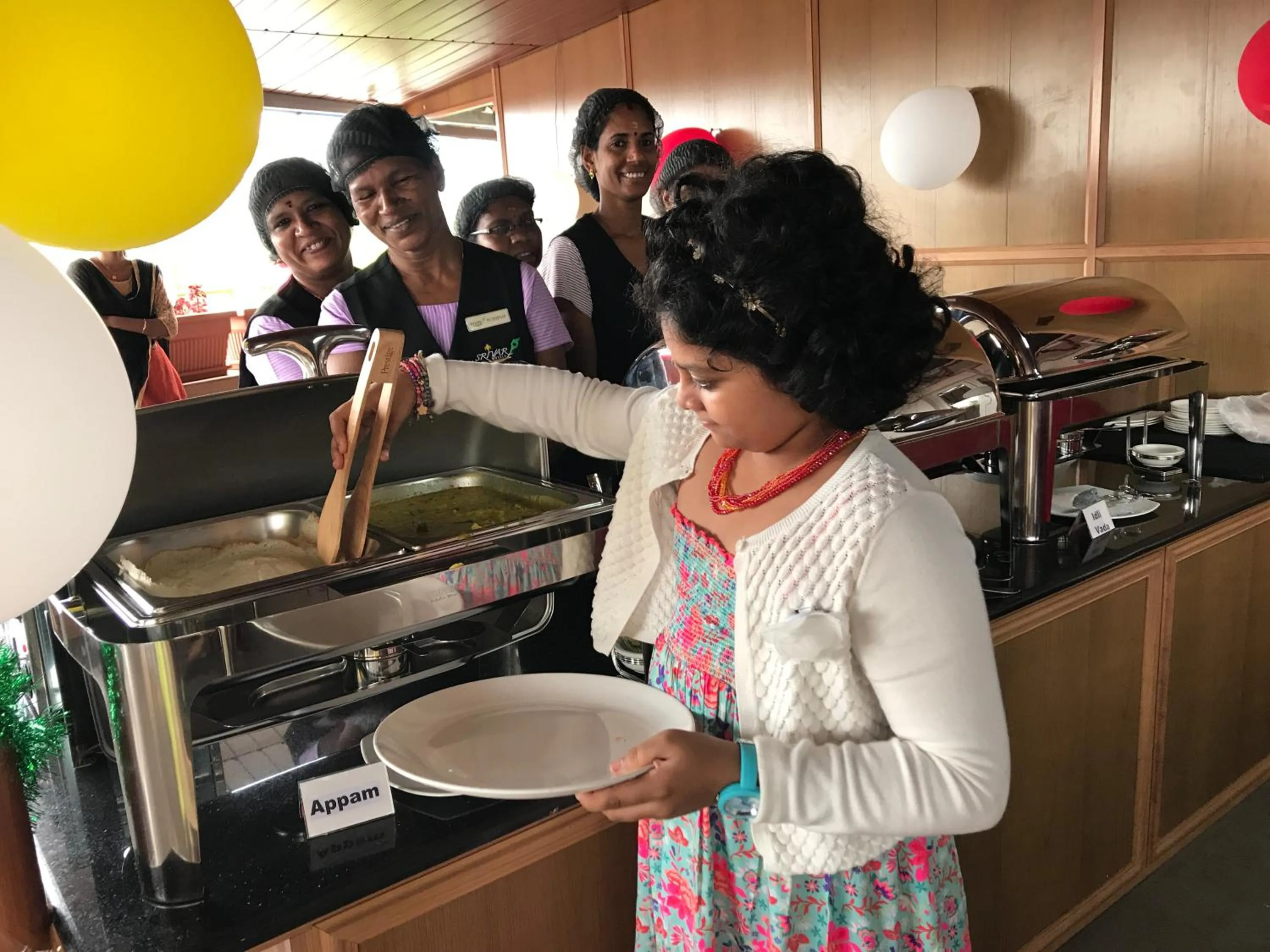 Continental breakfast in Srivar Hotels