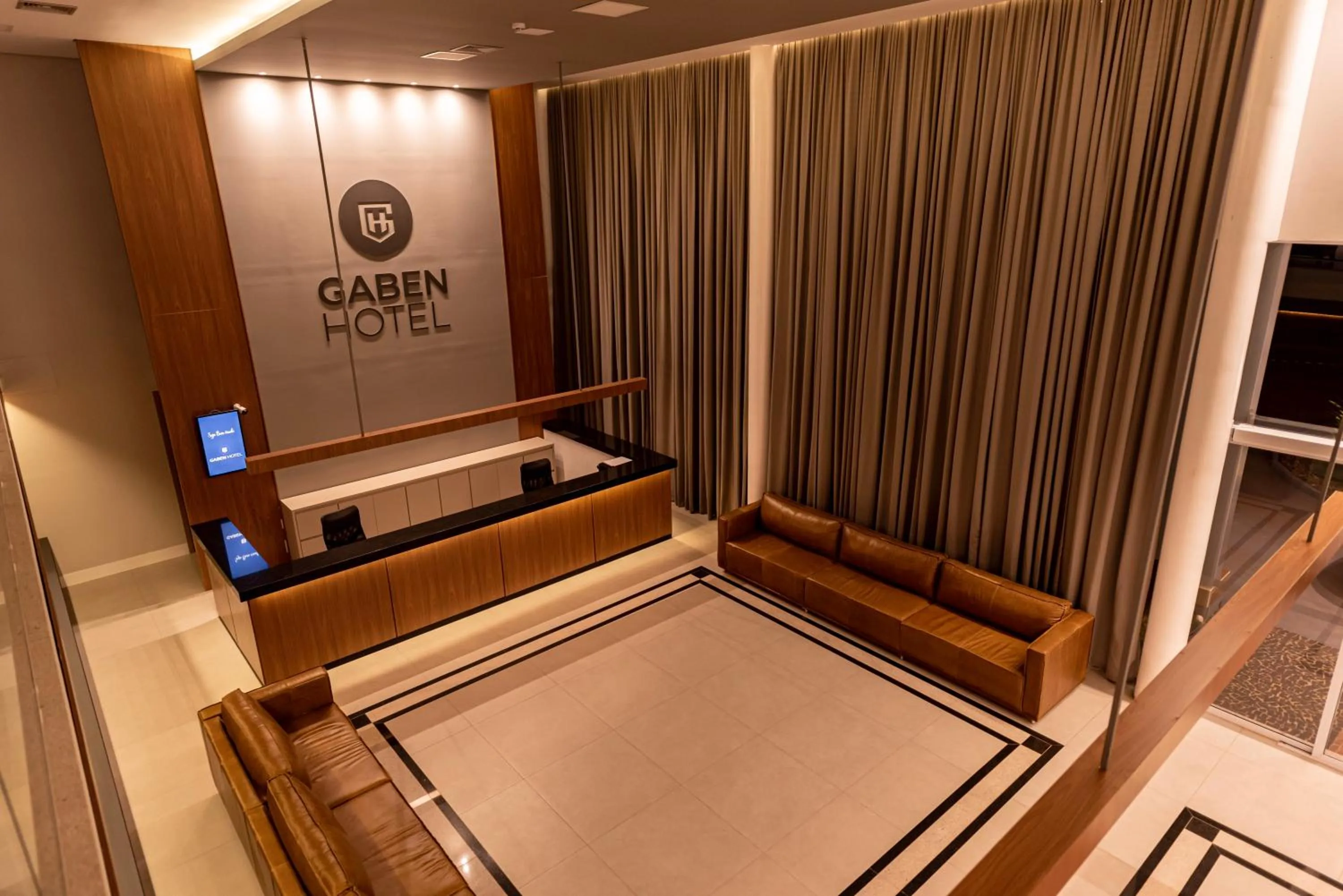 Lobby or reception in Gaben Hotel